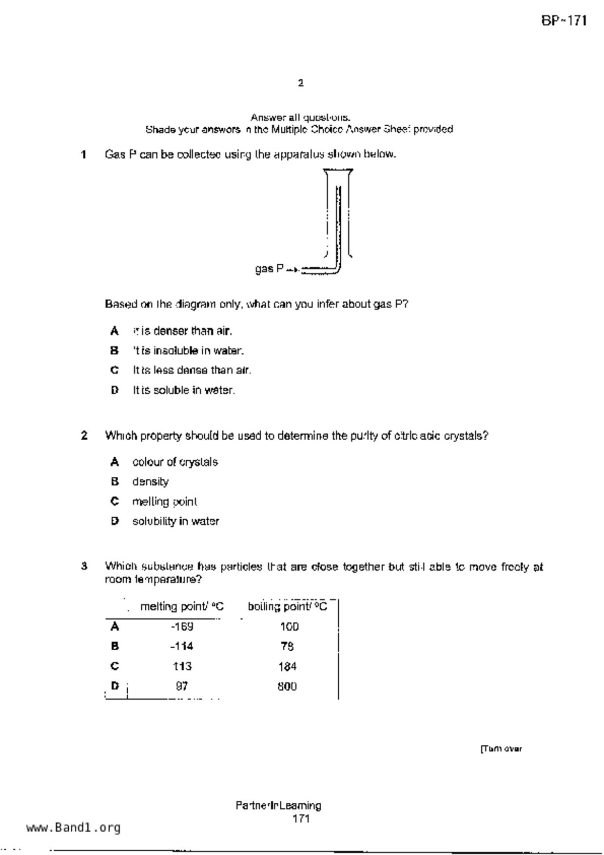 S5Science Biology試卷