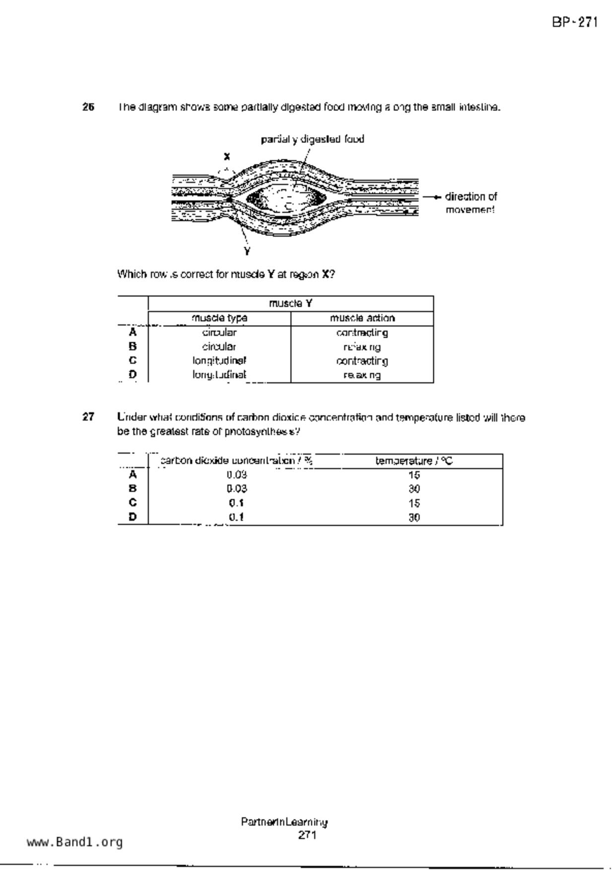 S5Science Biology試卷