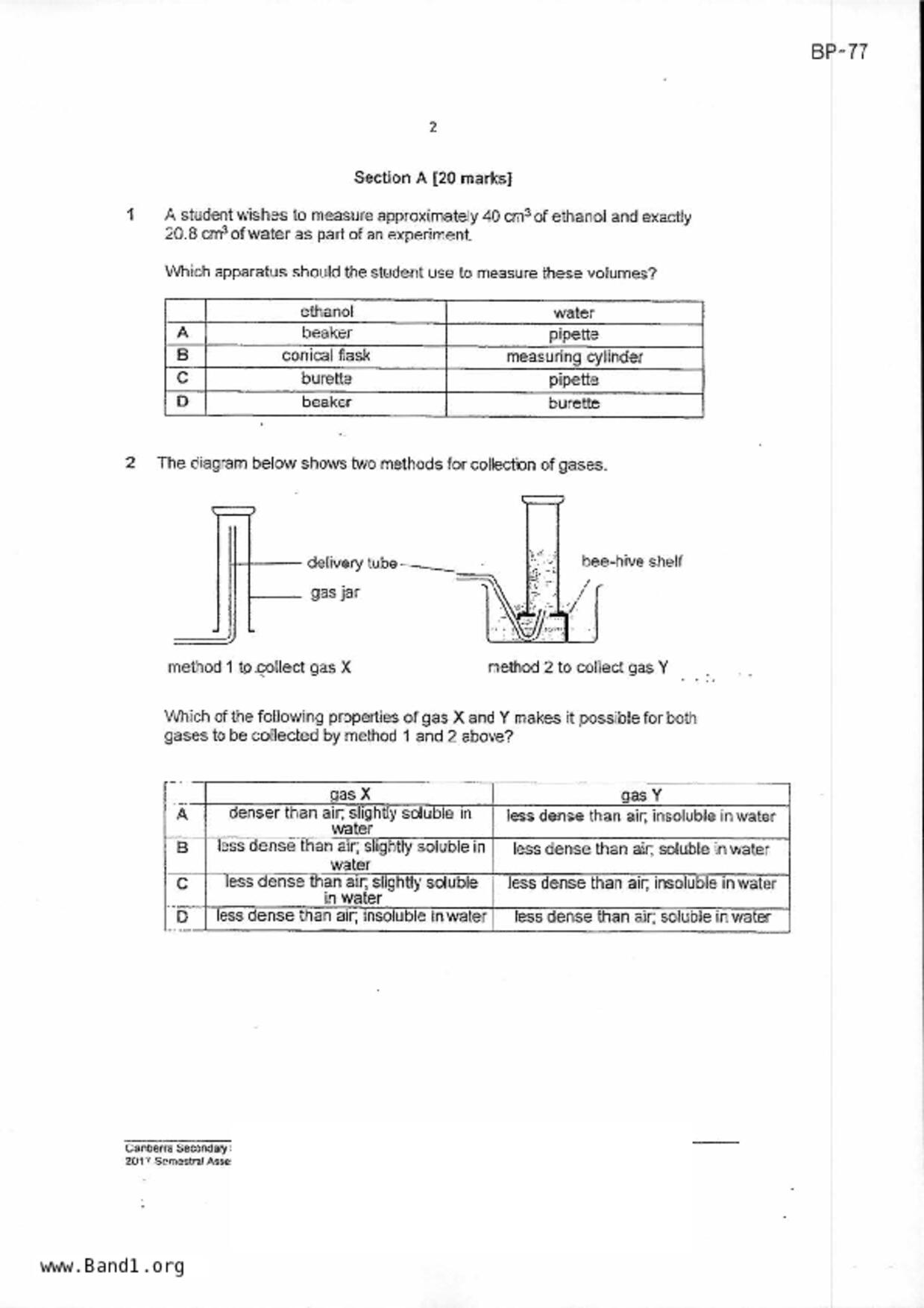 S2Science試卷