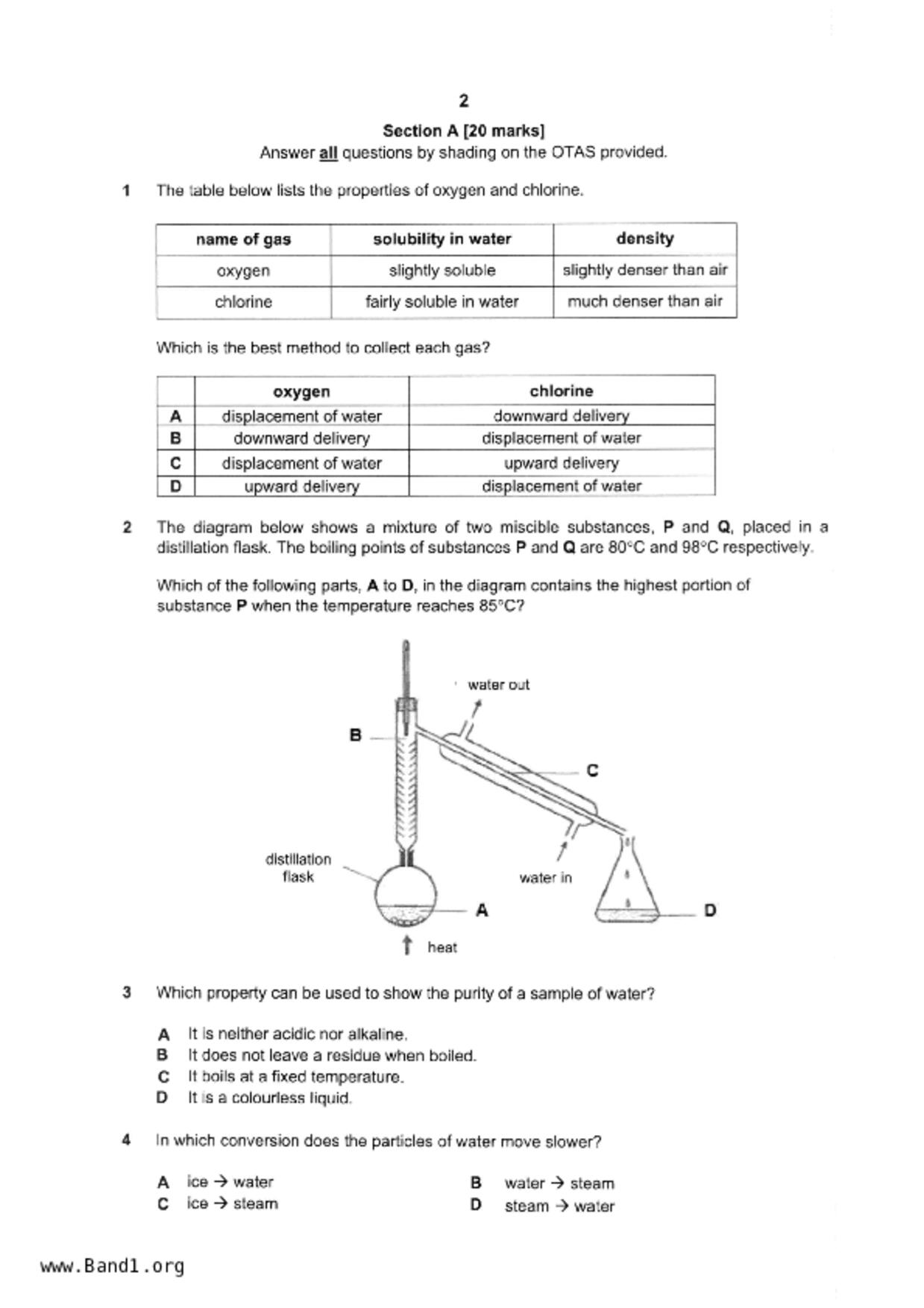 S3Chemistry試卷