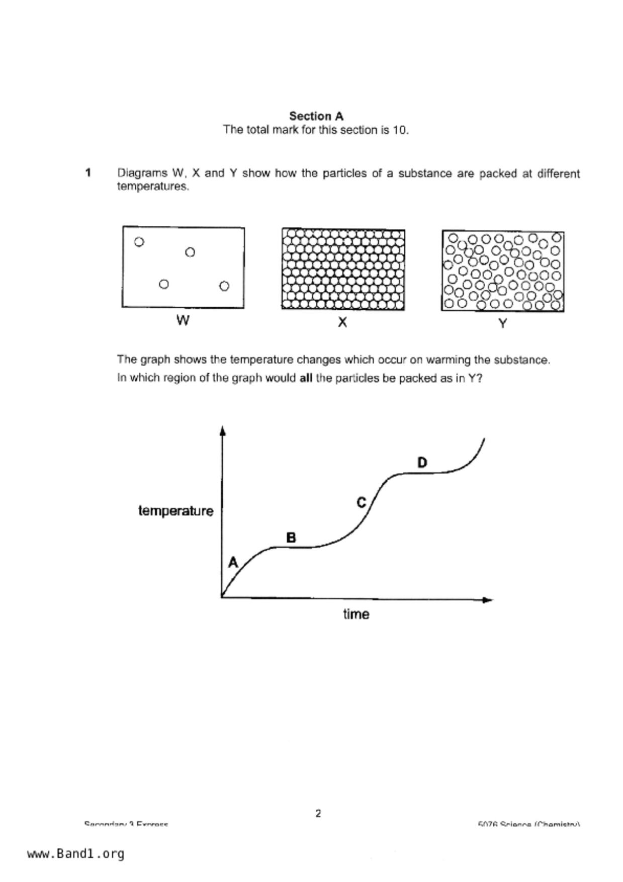 S3Chemistry試卷