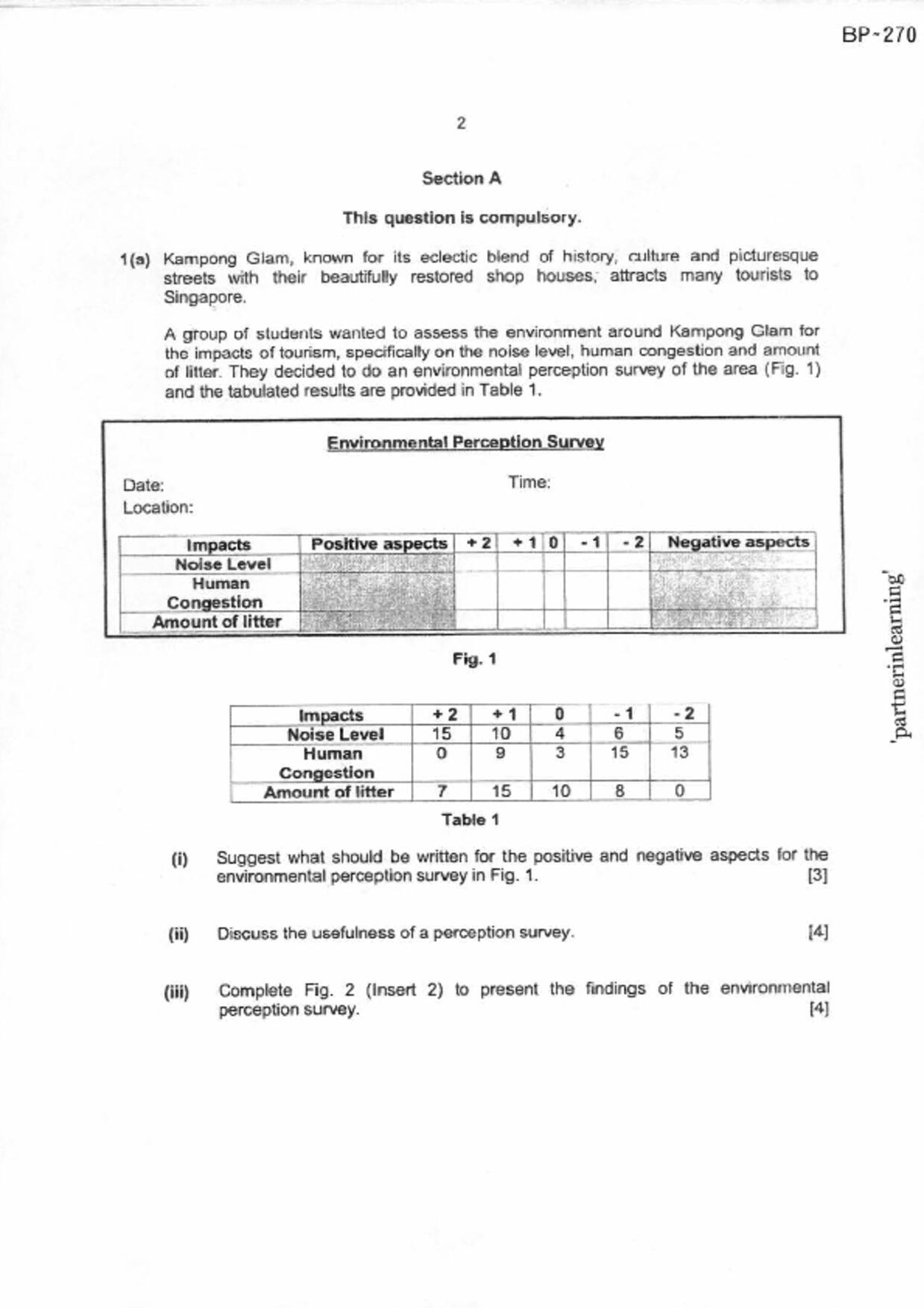 S5Geography試卷