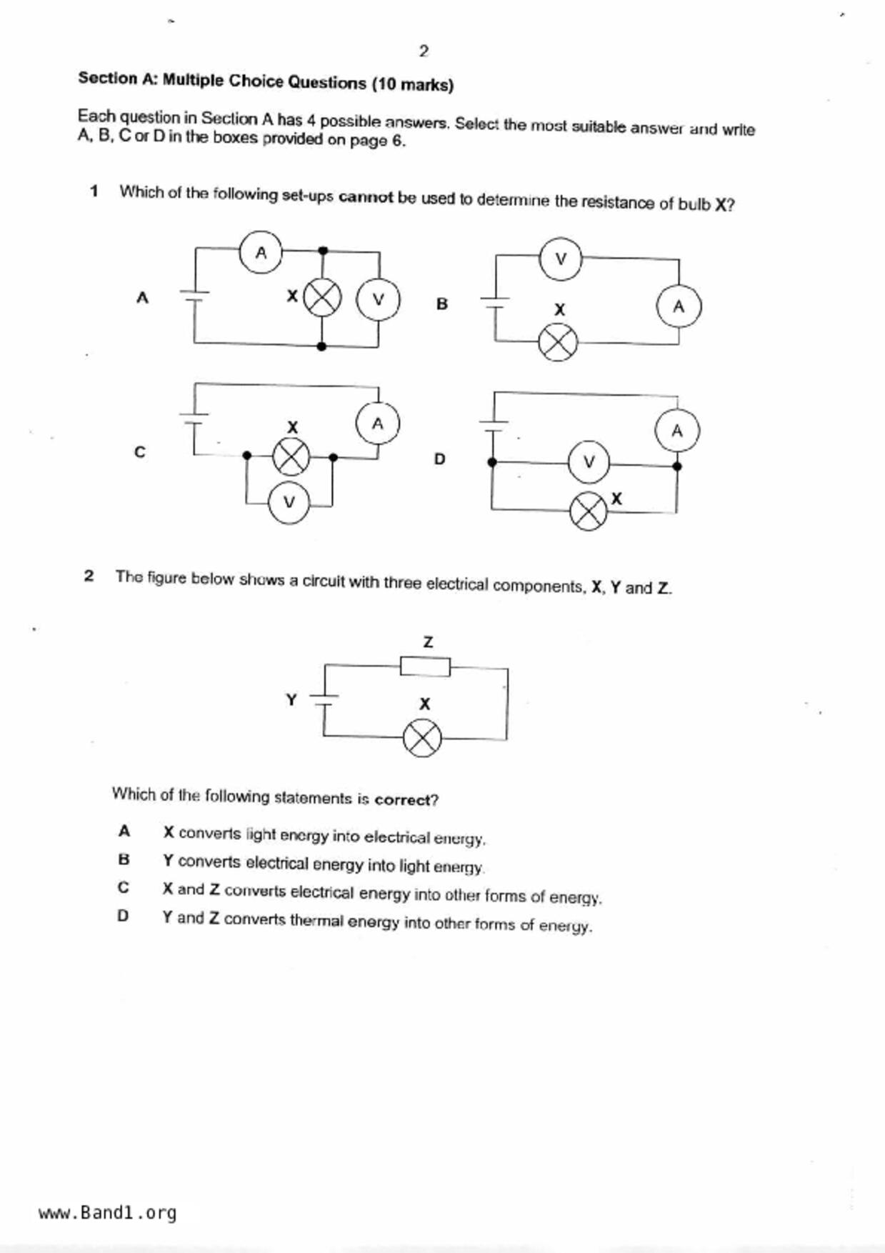 S2Science試卷