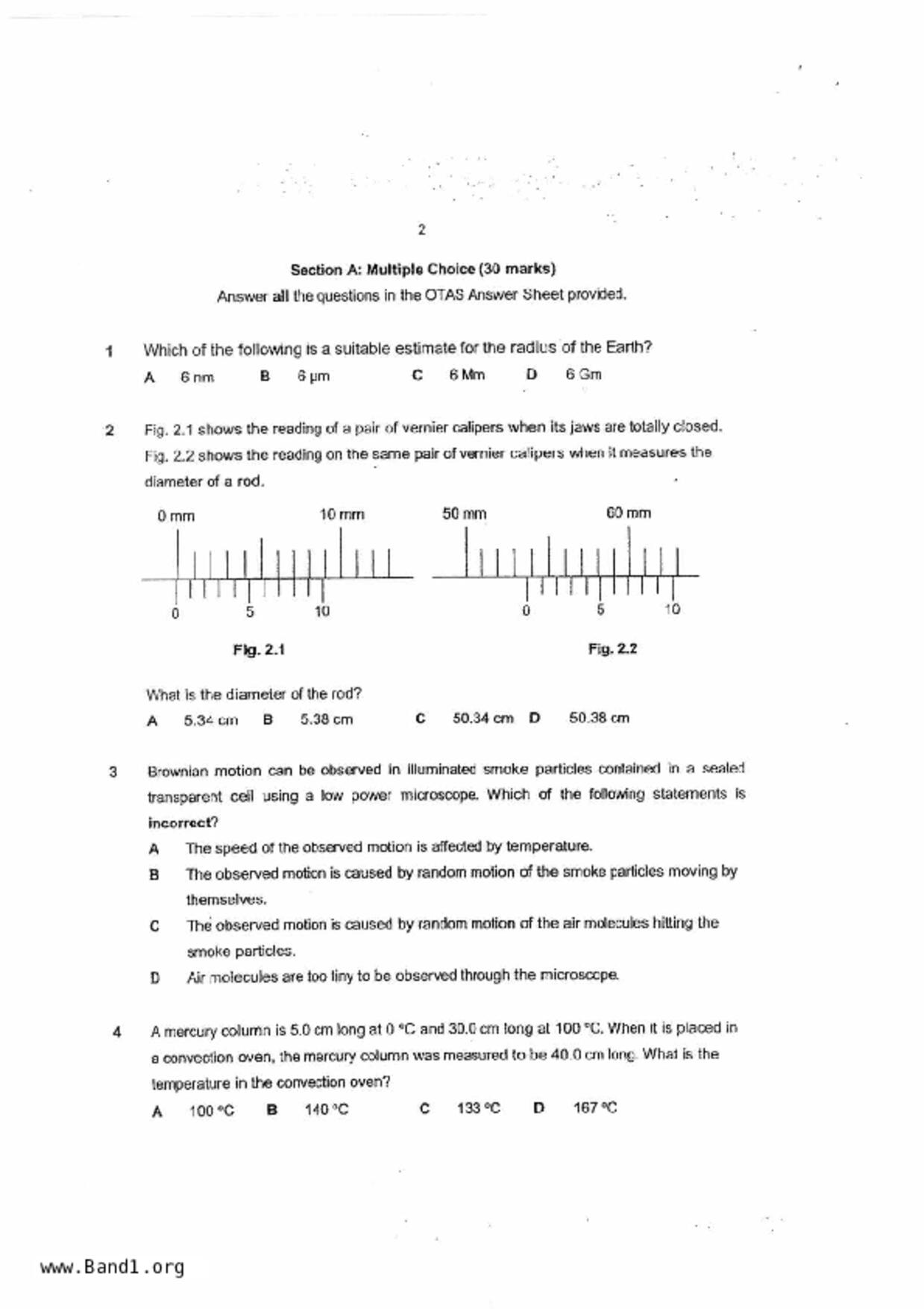 S3Pure Physics試卷