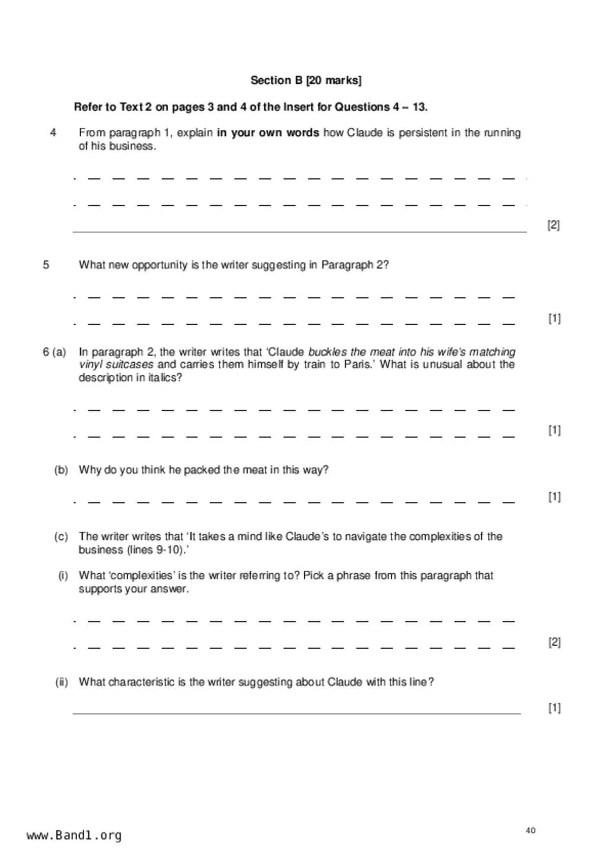 S5English試卷