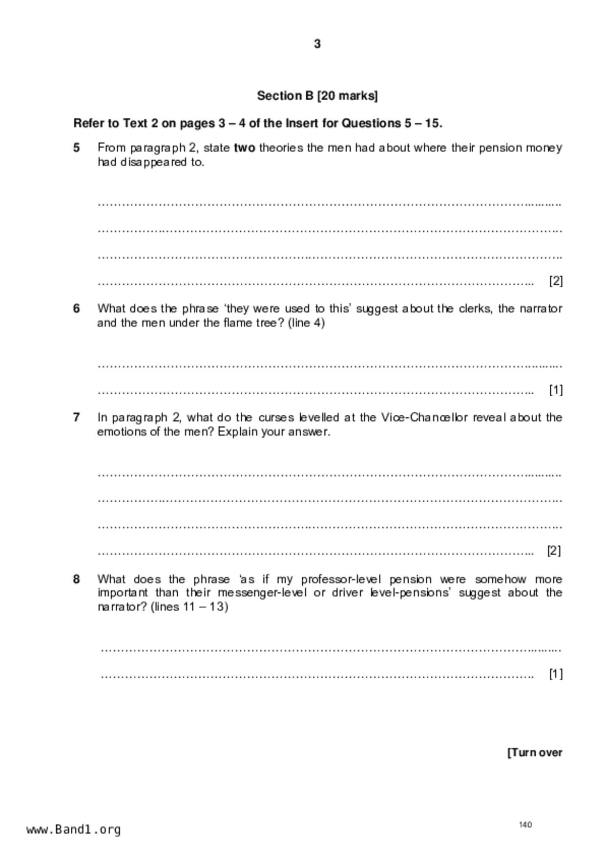 S5English試卷