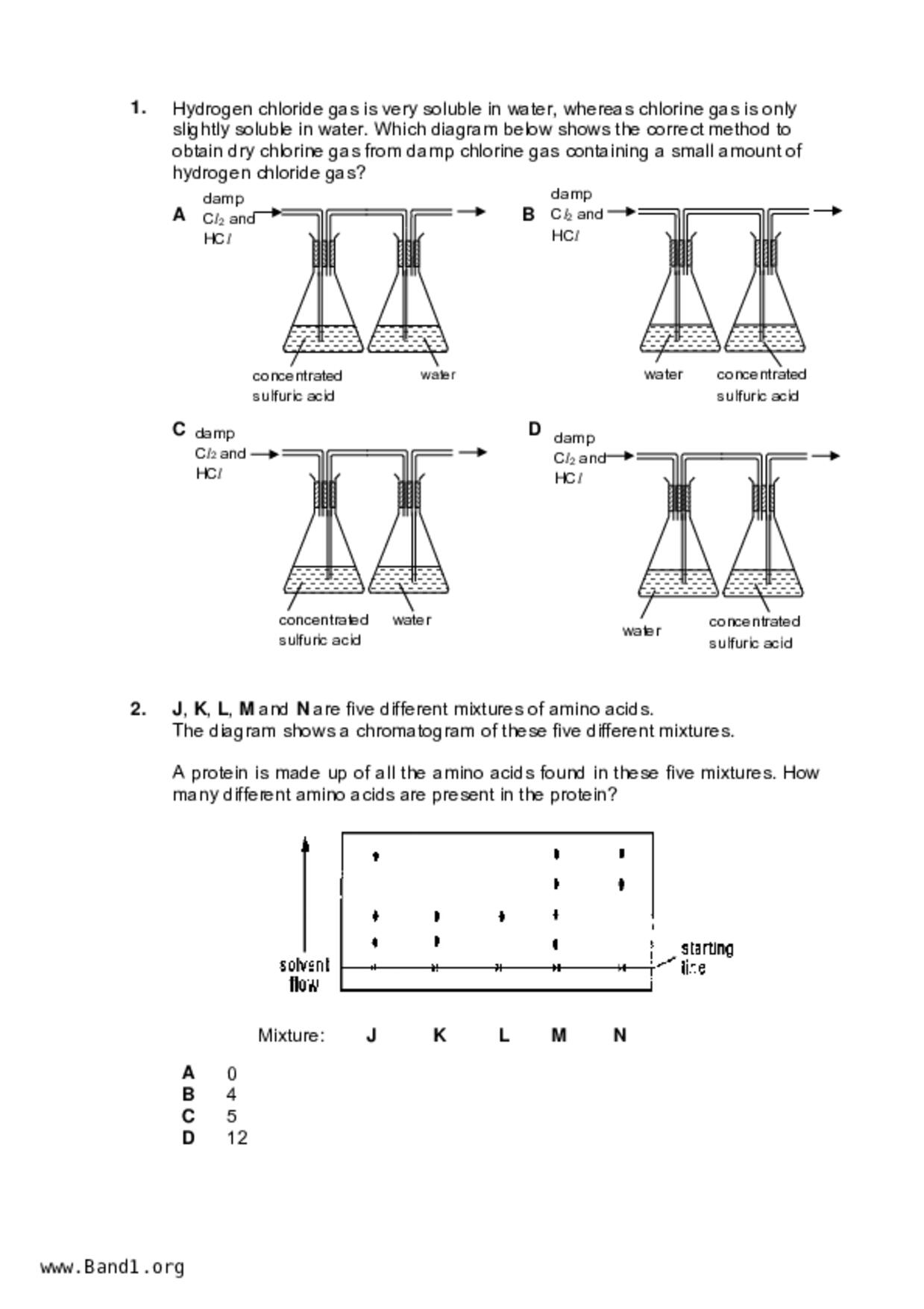 S5Chemistry試卷