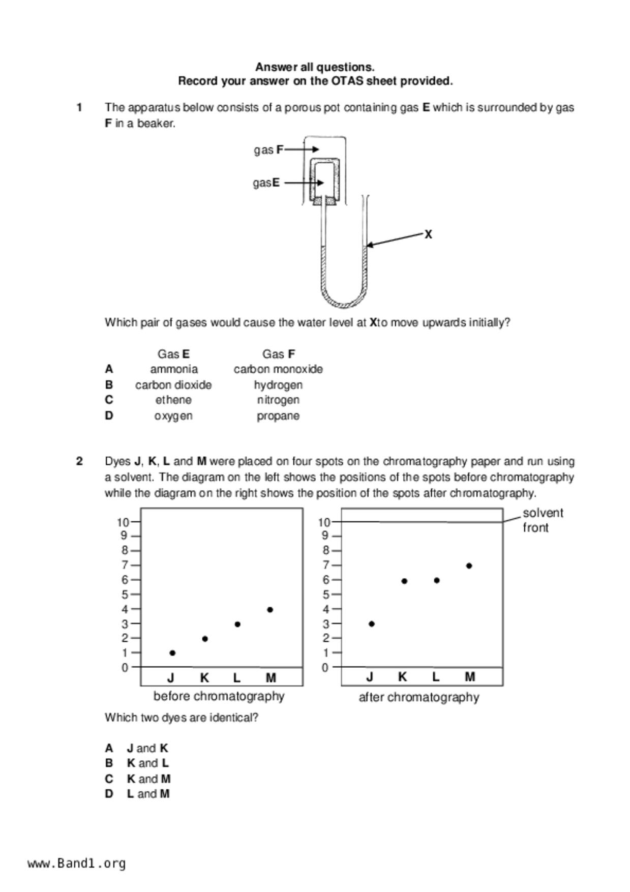 S5Chemistry試卷