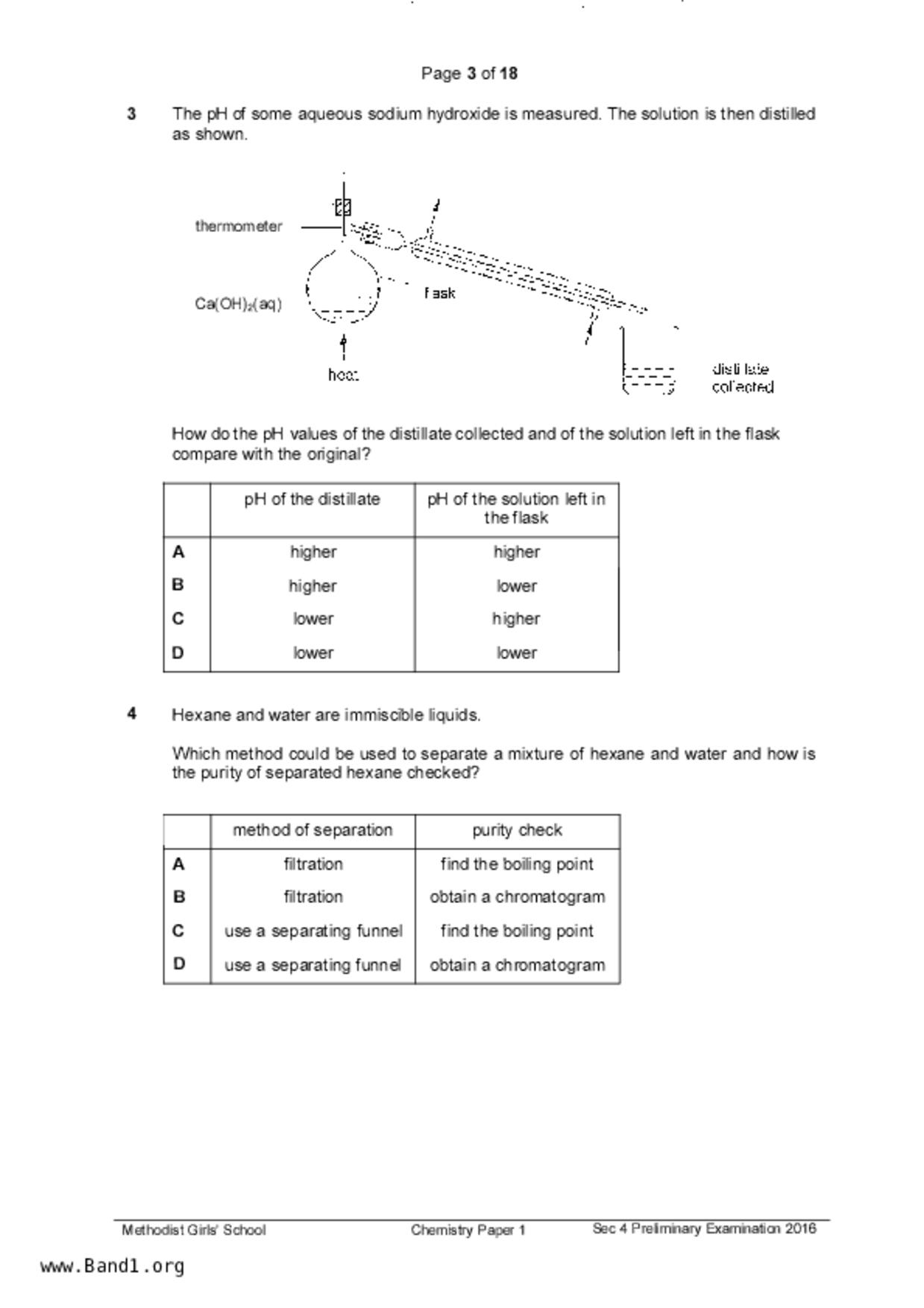 S5Chemistry試卷