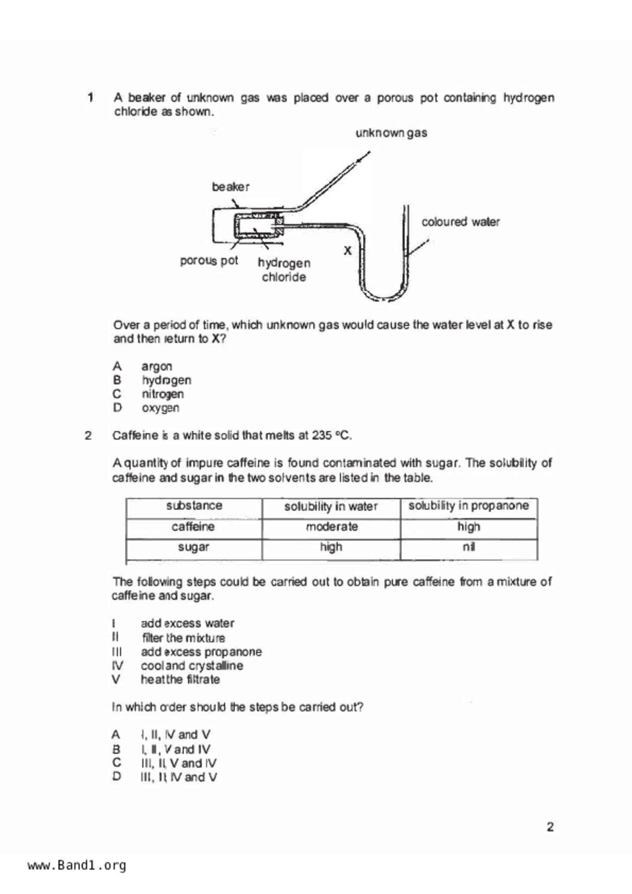 S5Chemistry試卷