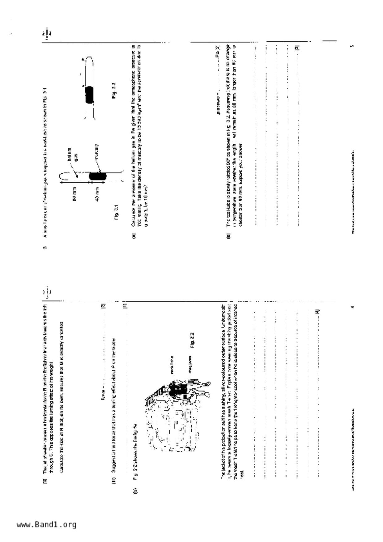 S5Pure Physics試卷