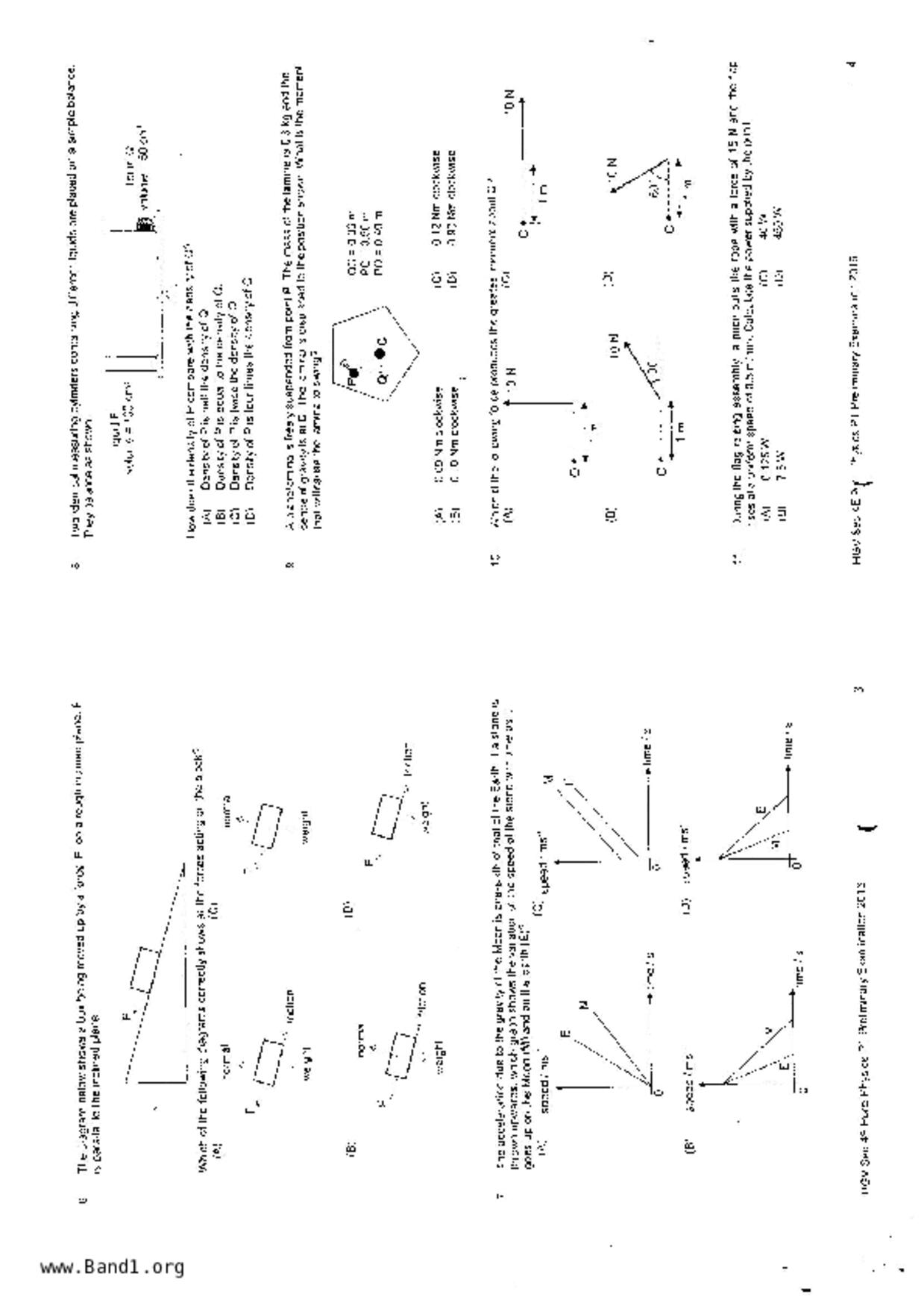S5Pure Physics試卷