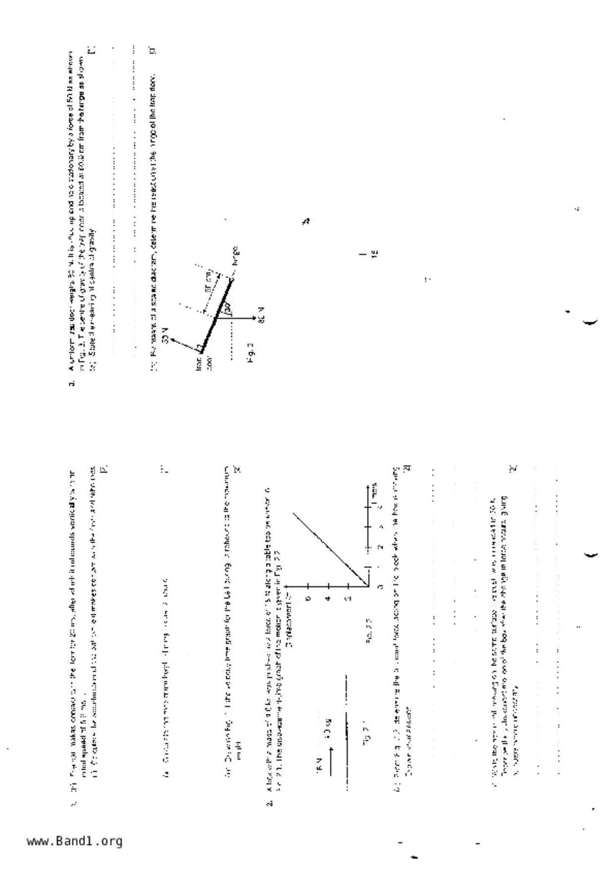 S5Pure Physics試卷