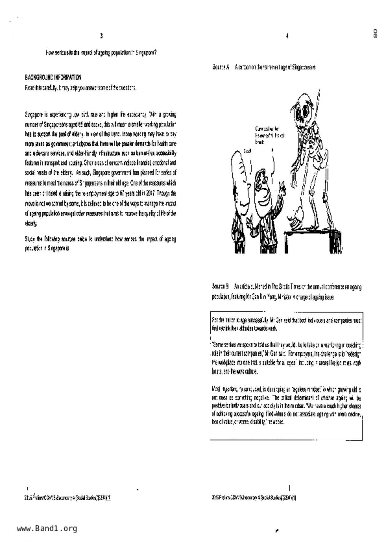 S5Social Studies試卷