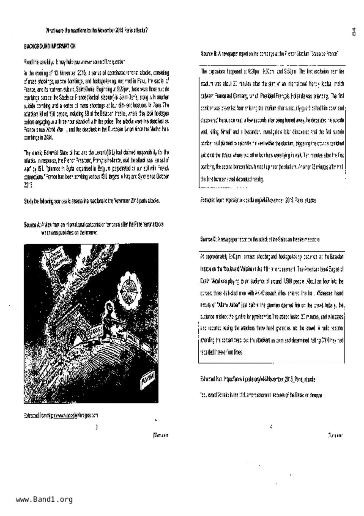 S5Social Studies試卷