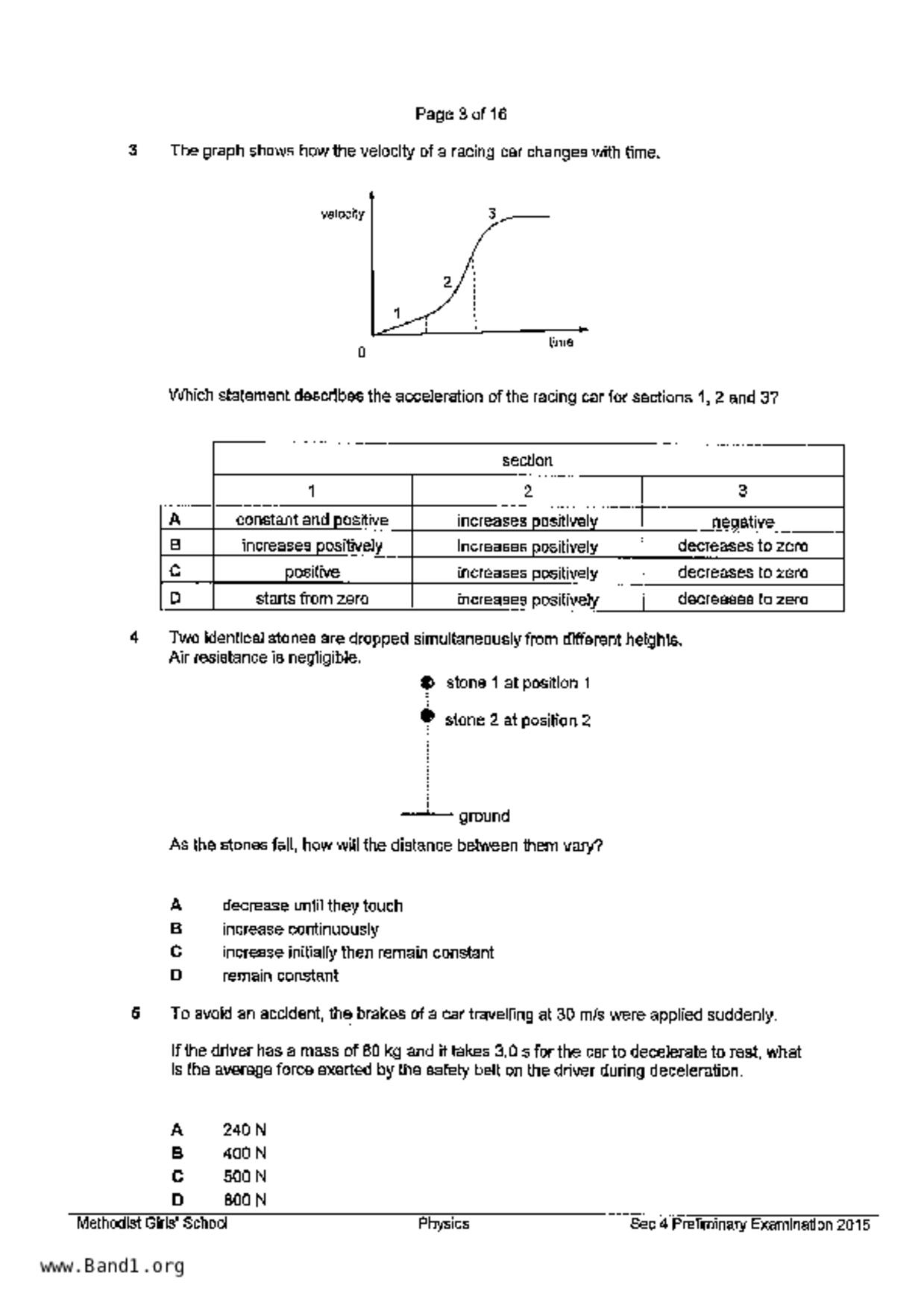 S5Physics試卷