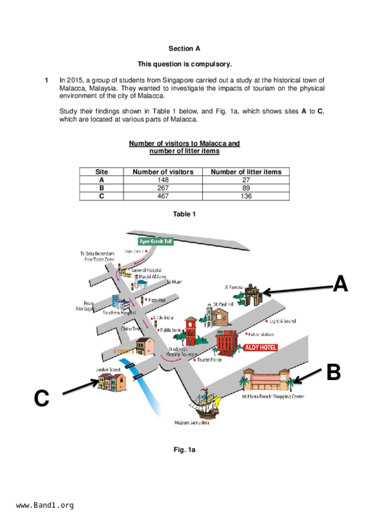 S5Geography試卷