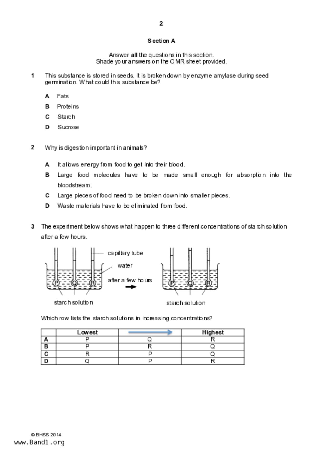 S2Science試卷