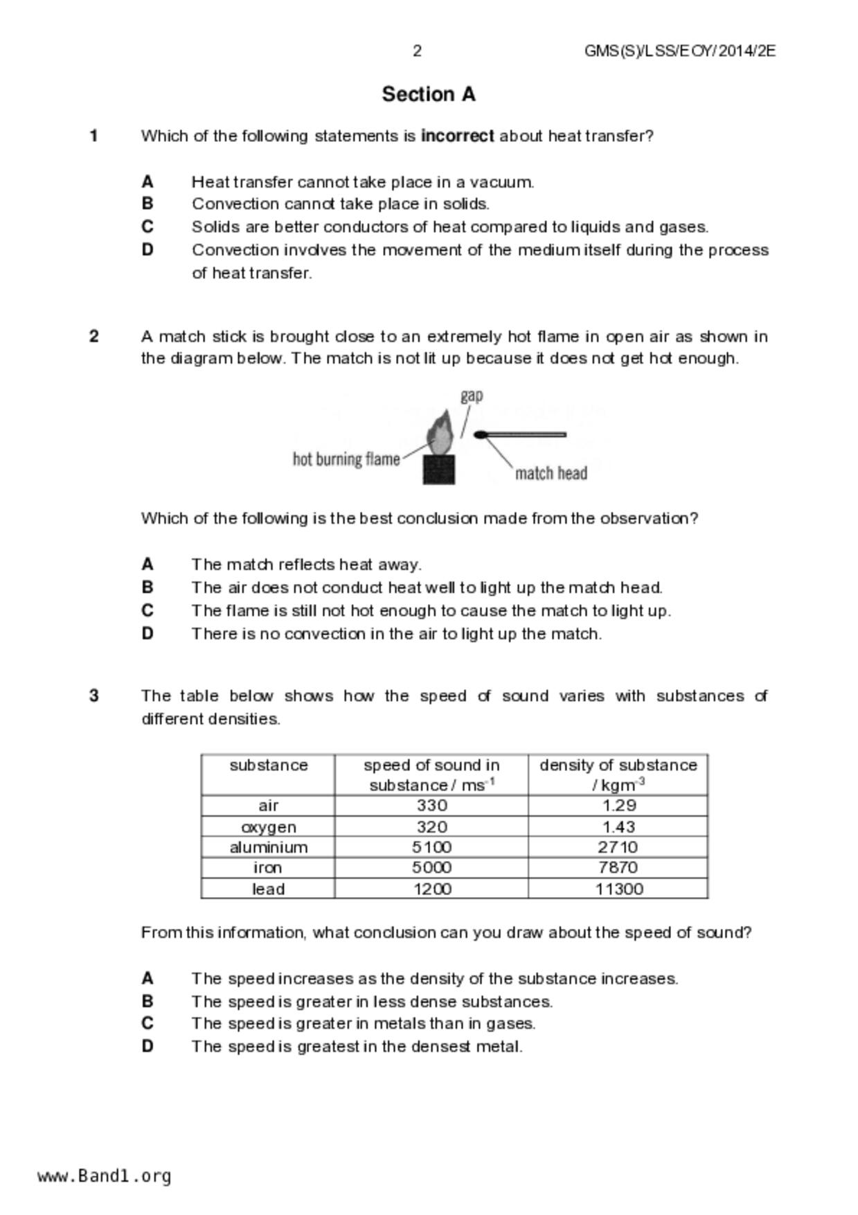 S2Science試卷