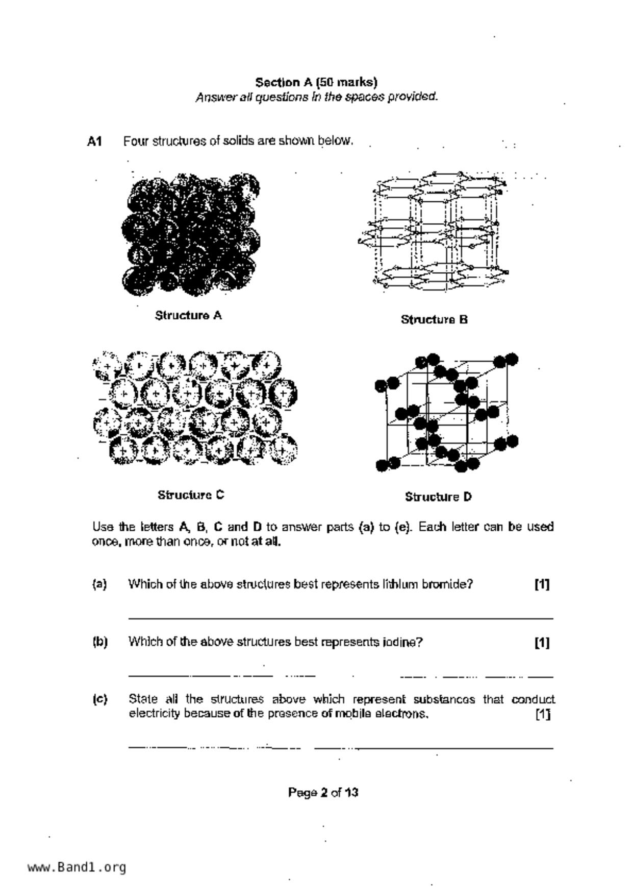S5Chemistry試卷