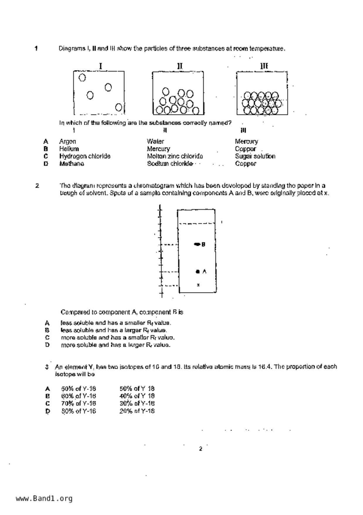 S5Chemistry試卷