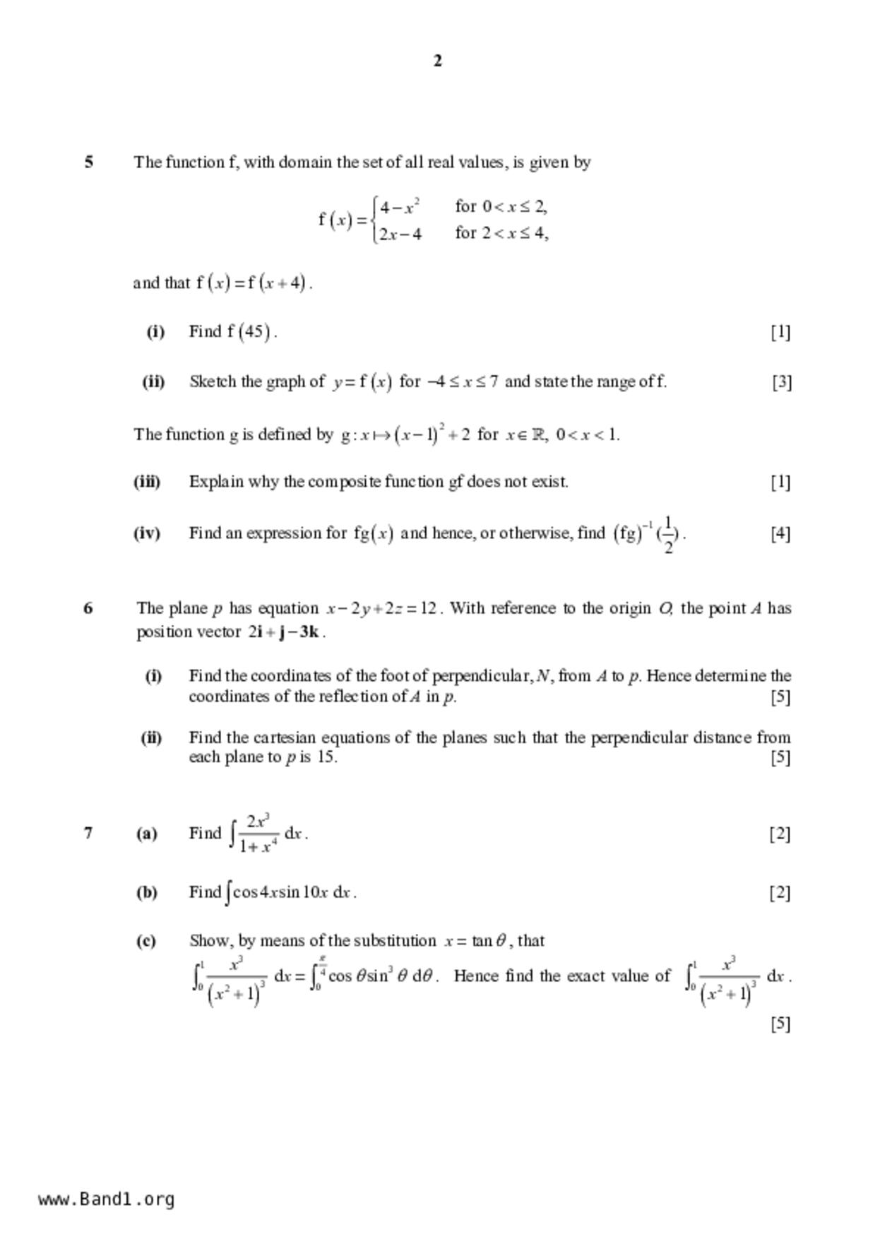 JC2Maths試卷