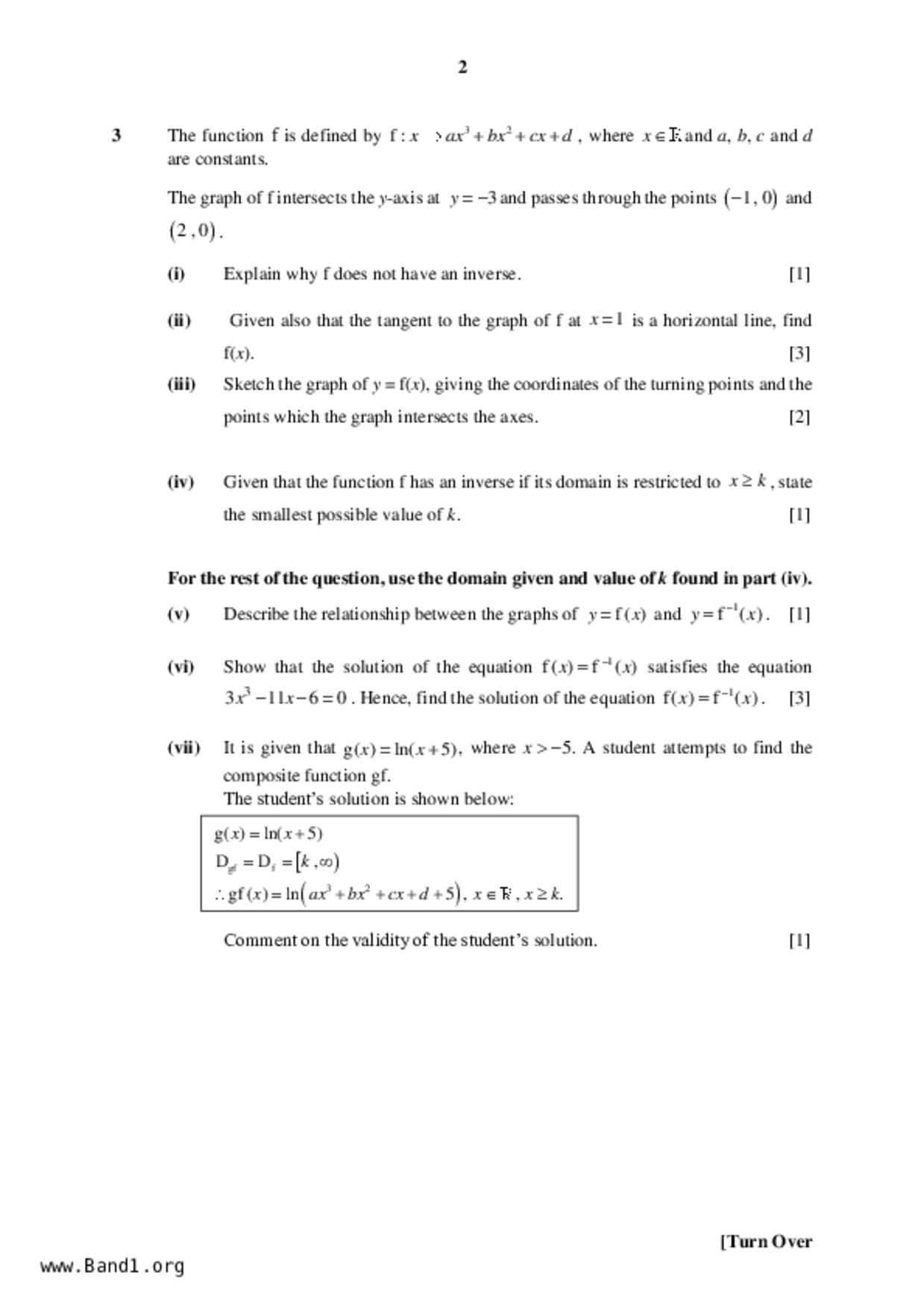 JC2Maths試卷