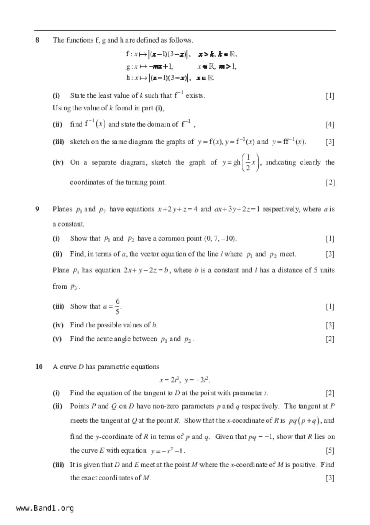 JC1Maths試卷