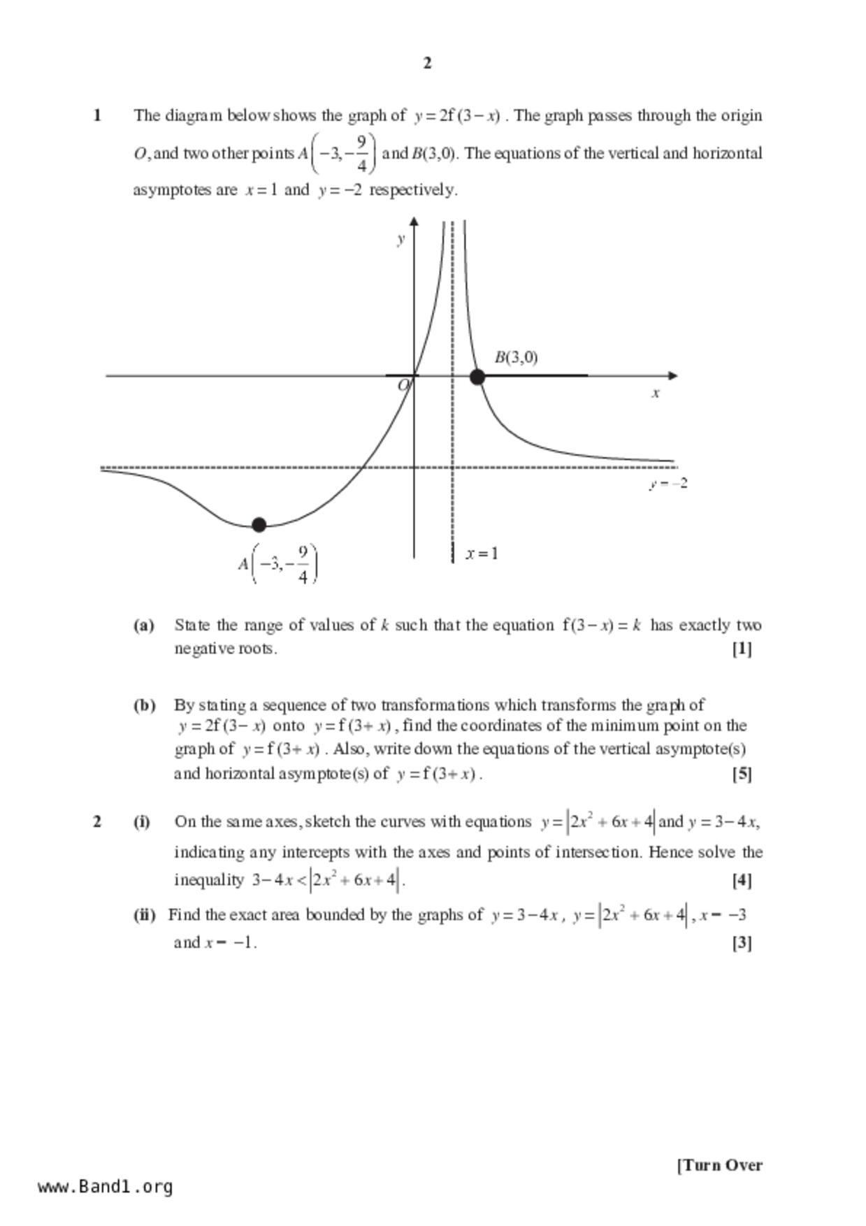 JC2Maths試卷