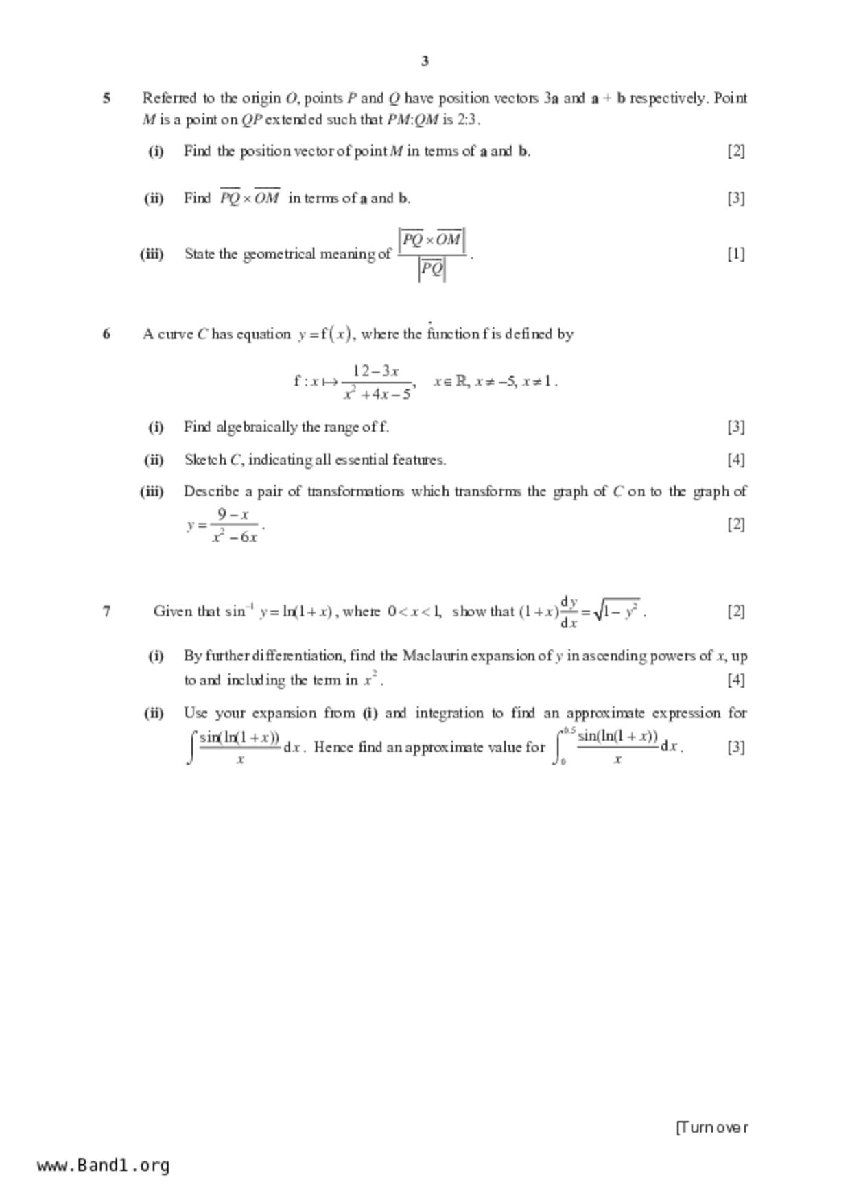 JC2Maths試卷