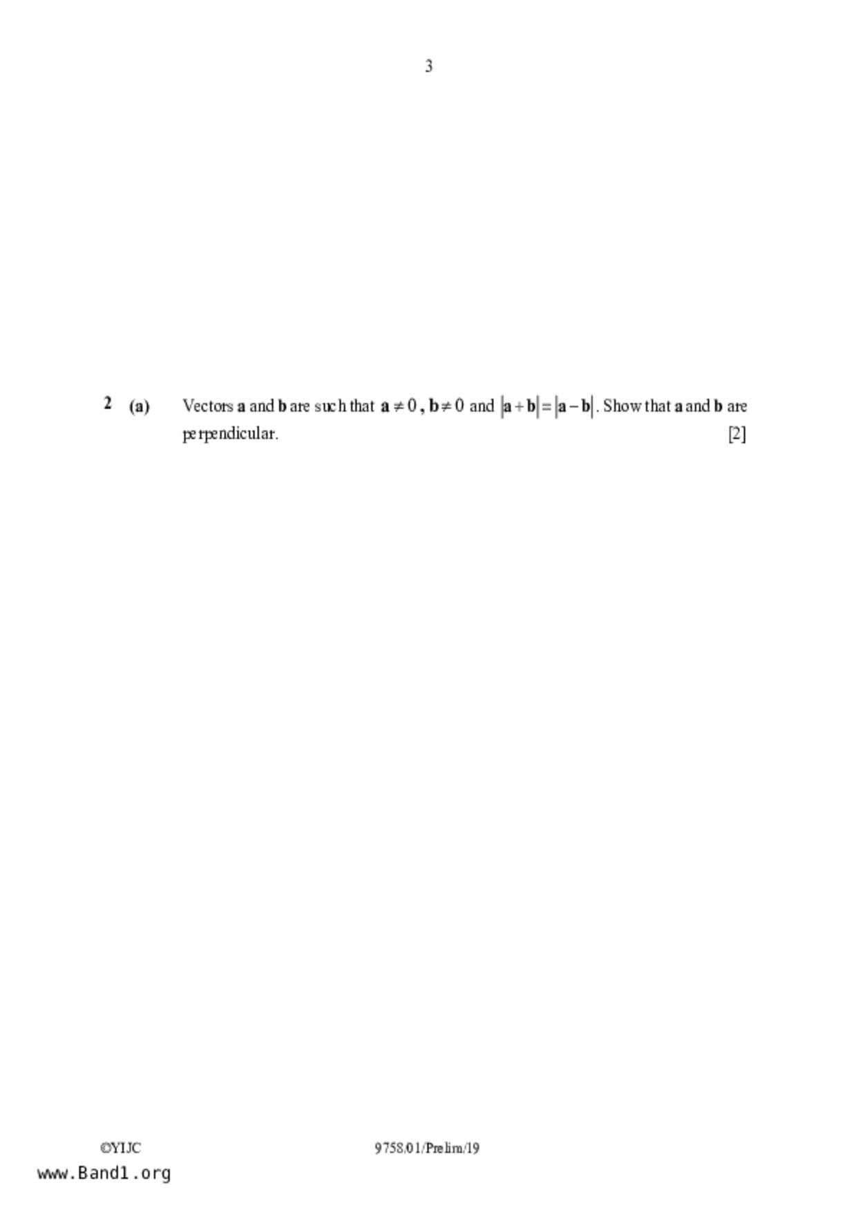 JC2Maths試卷