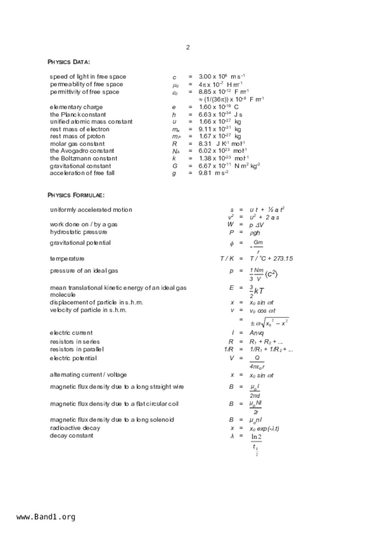 JC2Physics試卷