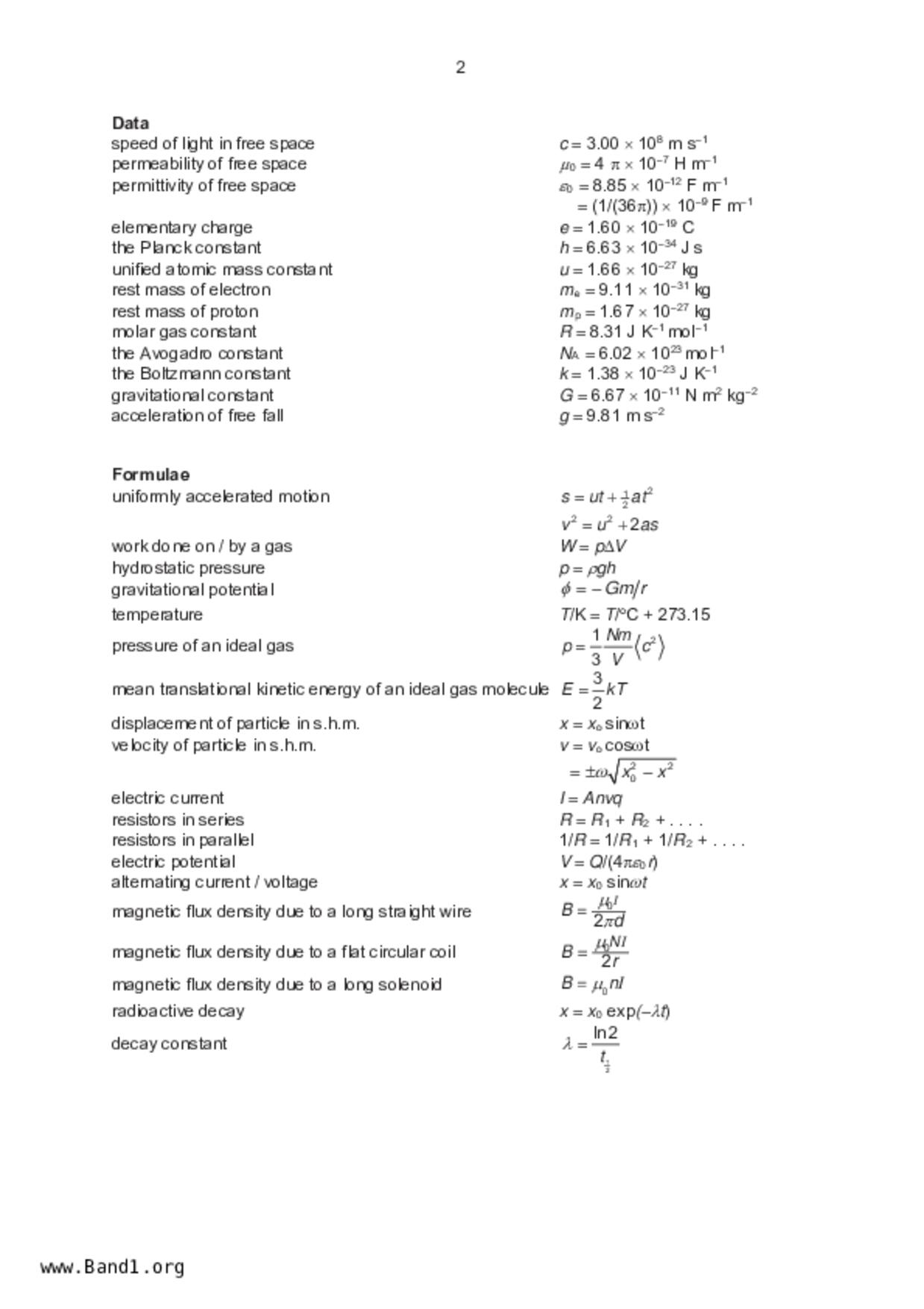 JC2Physics試卷