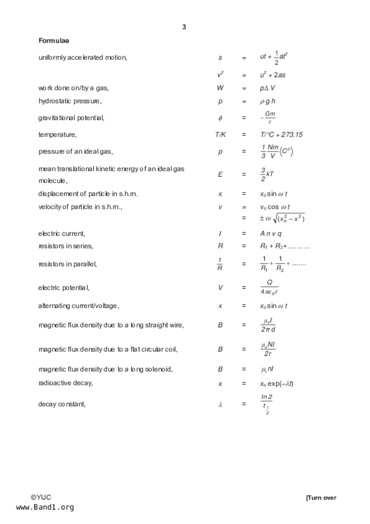 JC2Physics試卷