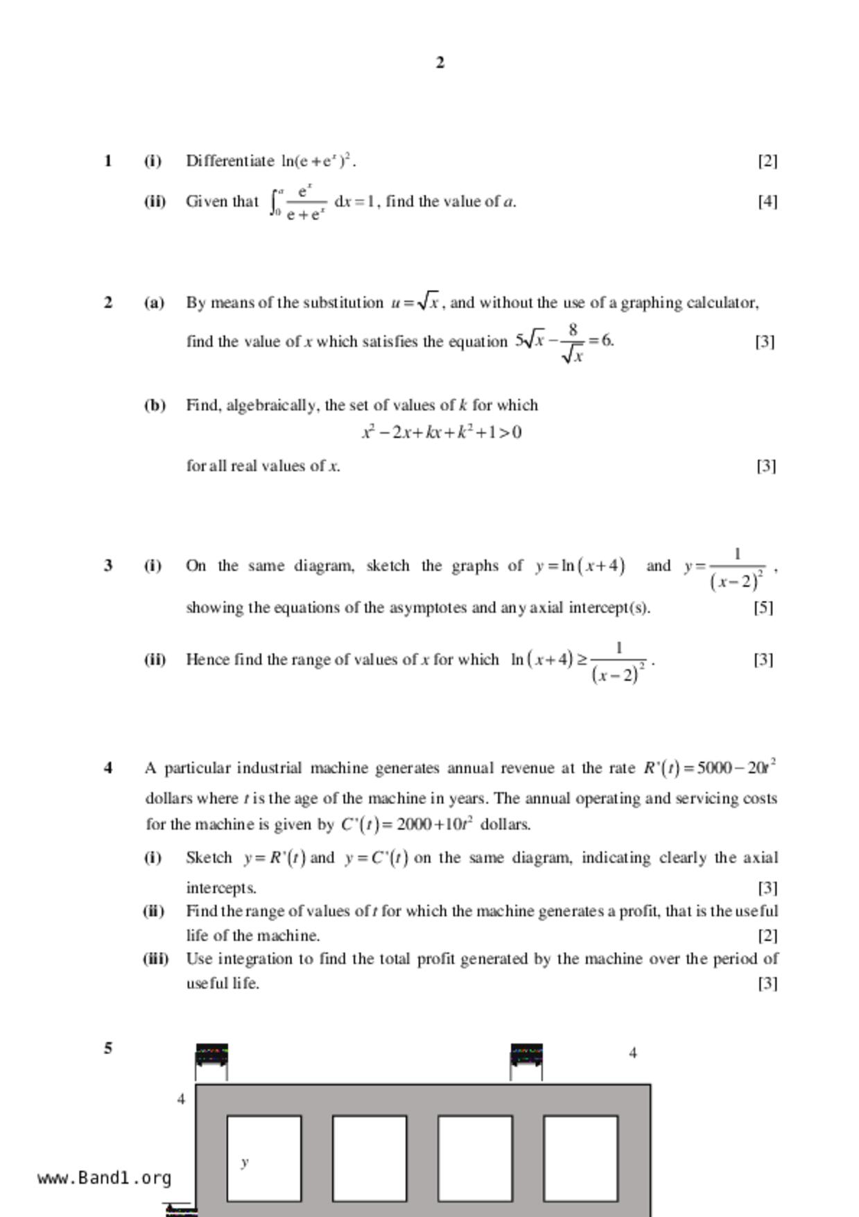 JC2Maths試卷