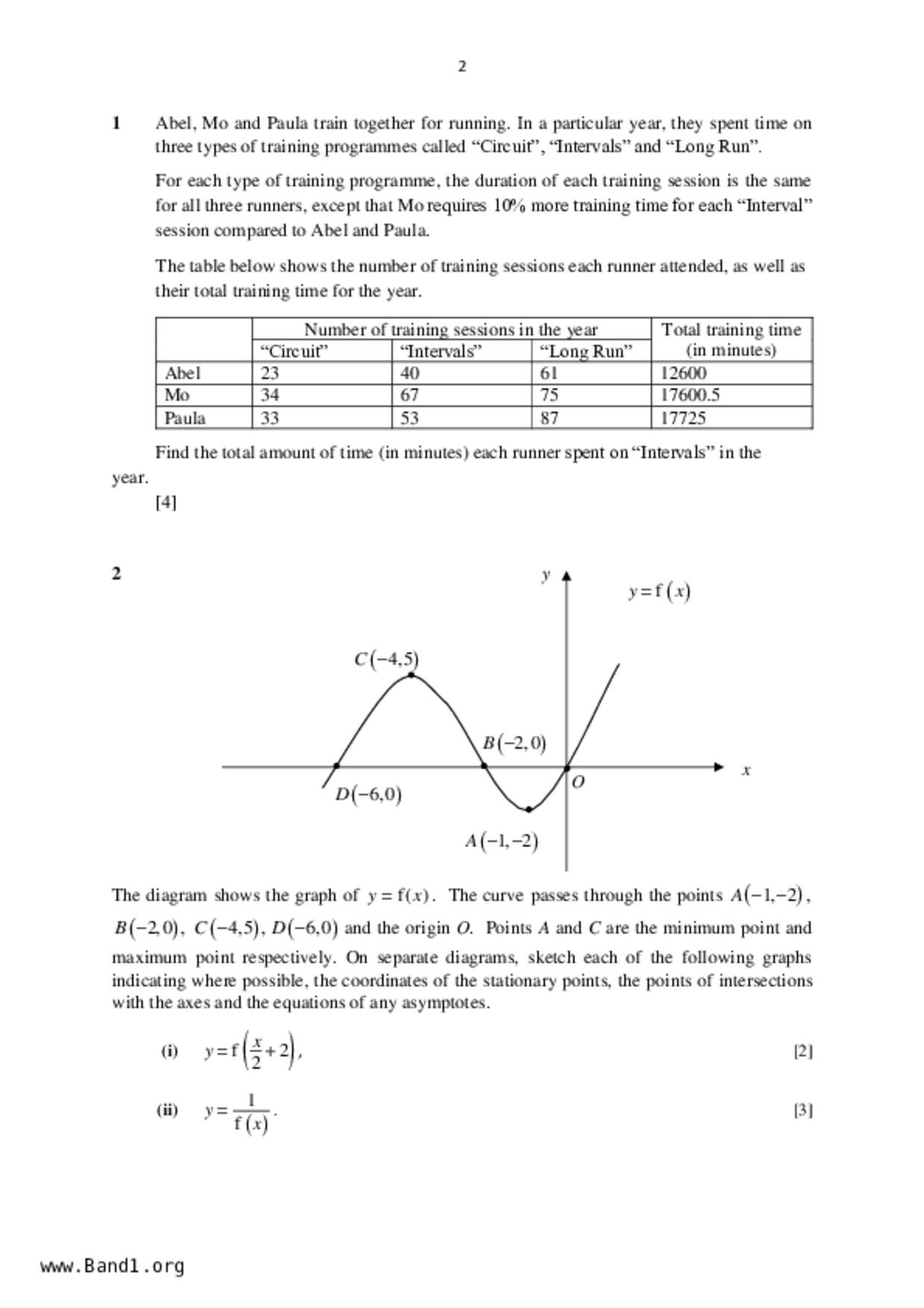 JC2Maths試卷