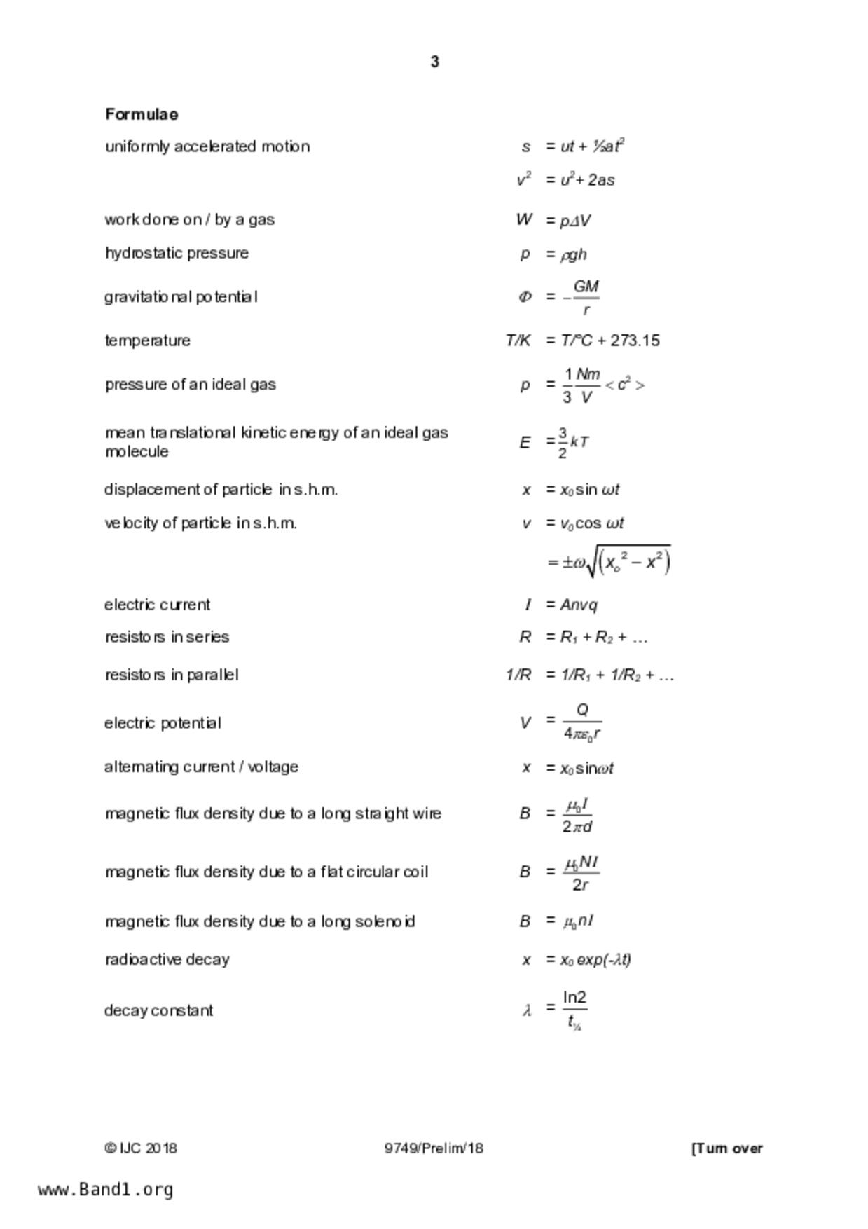 JC2Physics試卷