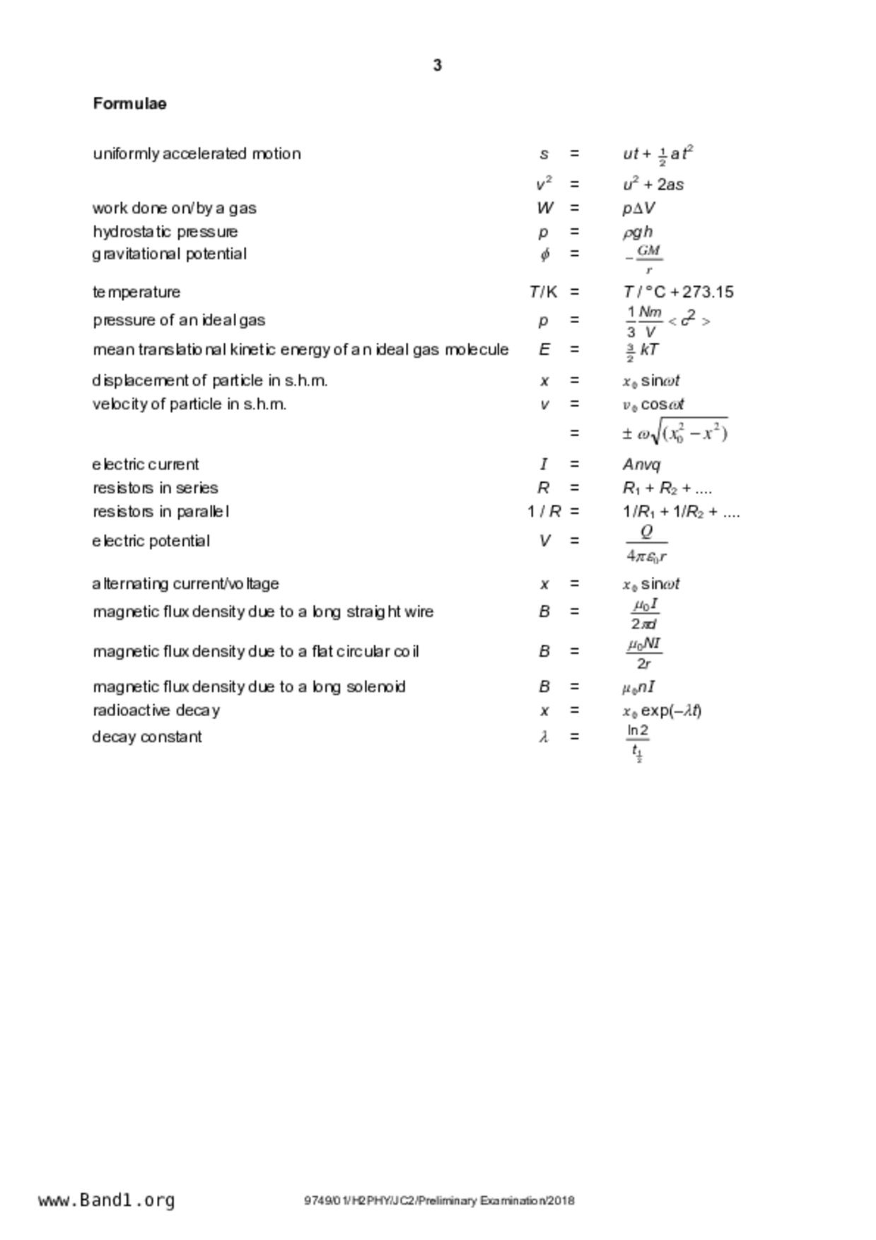 JC2Physics試卷