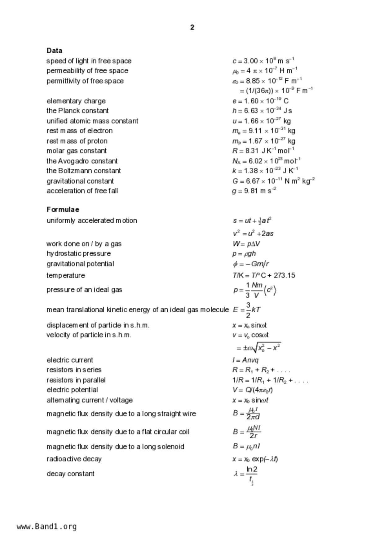 JC2Physics試卷
