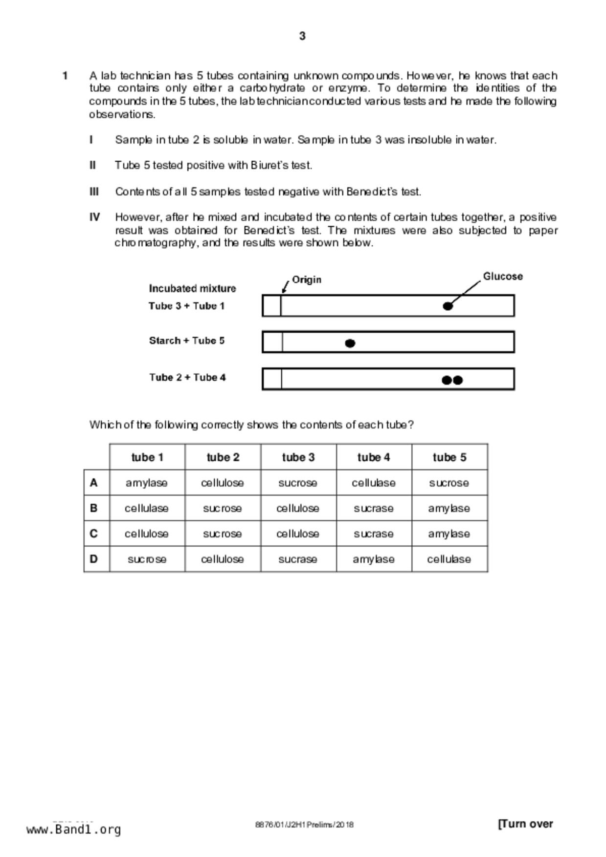 JC2Biology試卷