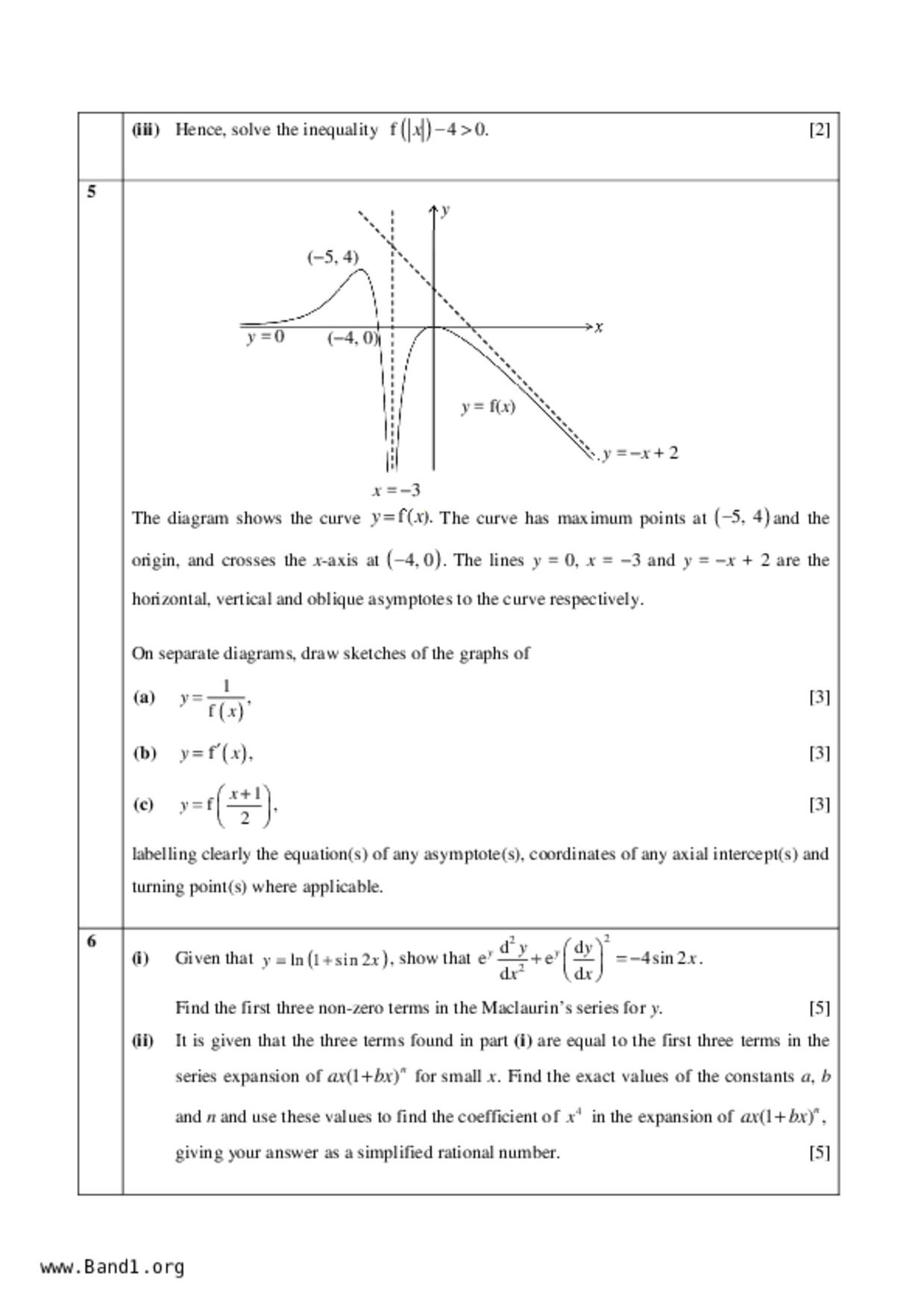 JC2Maths試卷