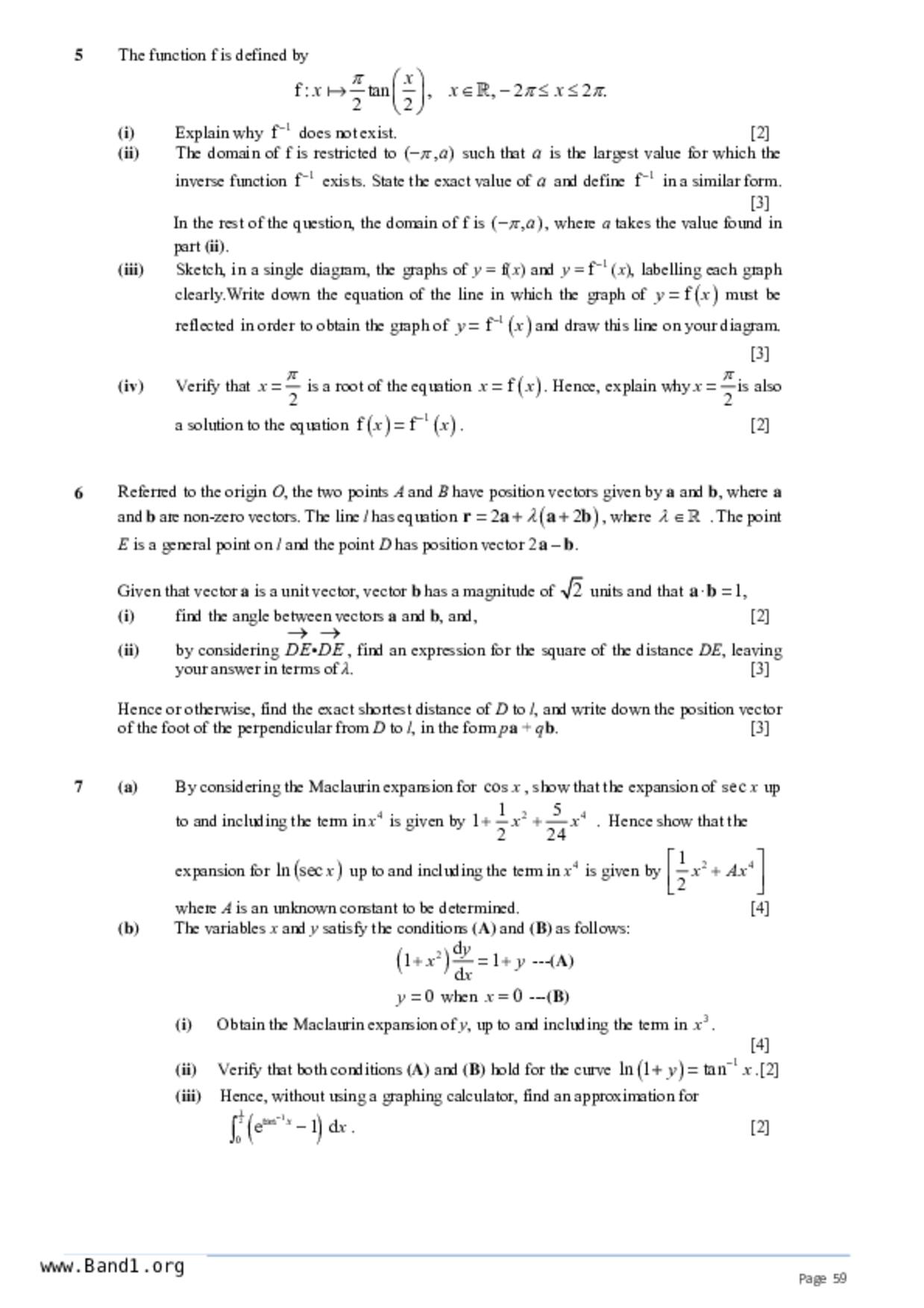JC2Maths試卷