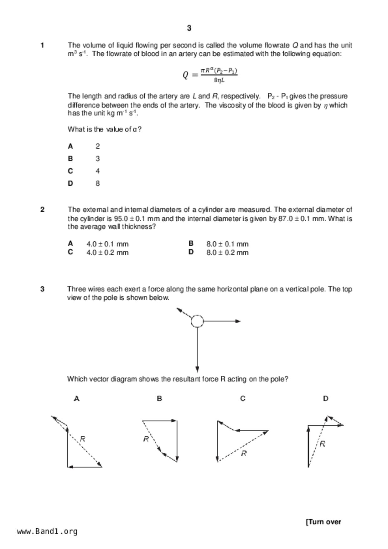 JC2Physics試卷