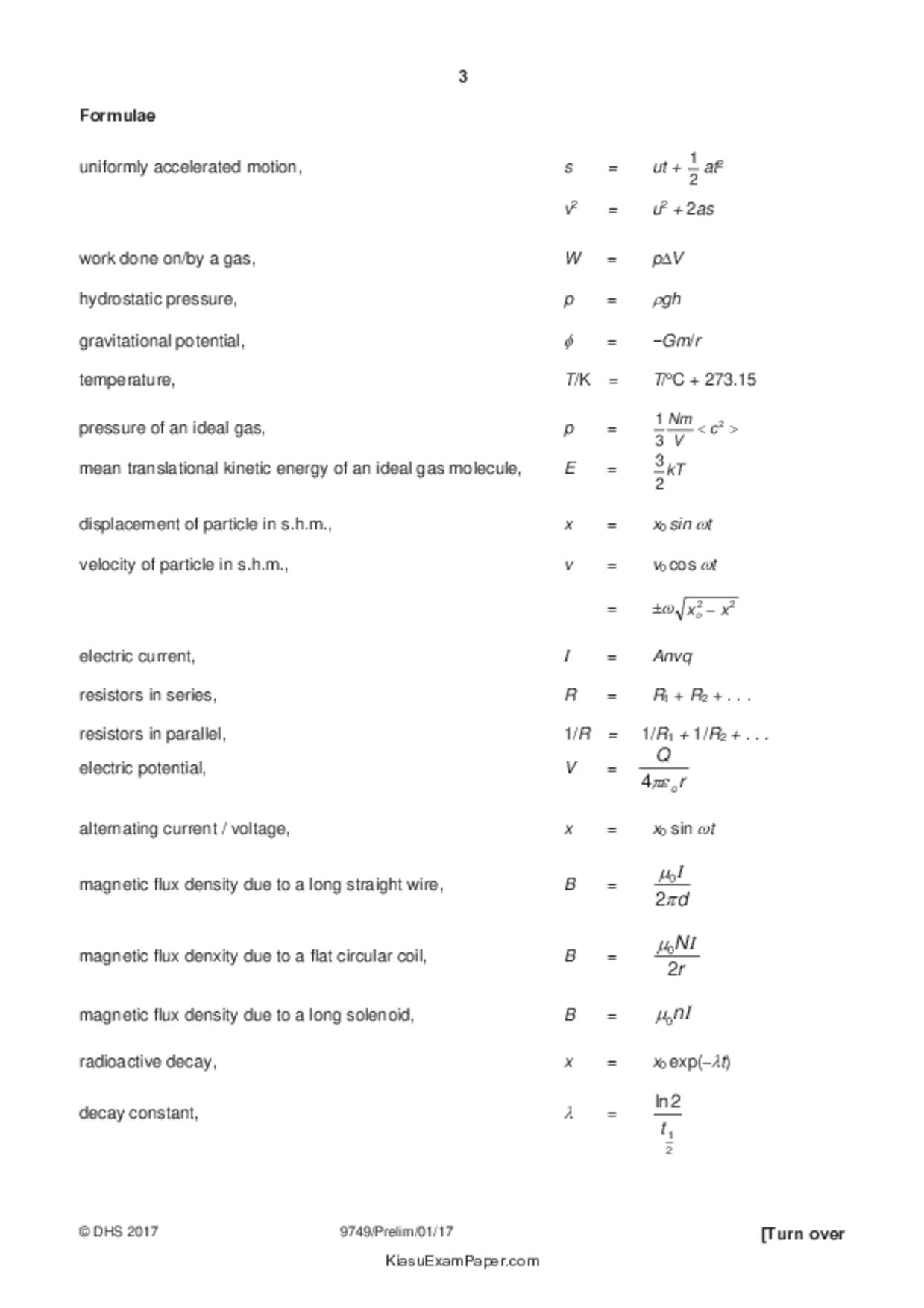 JC2Physics試卷
