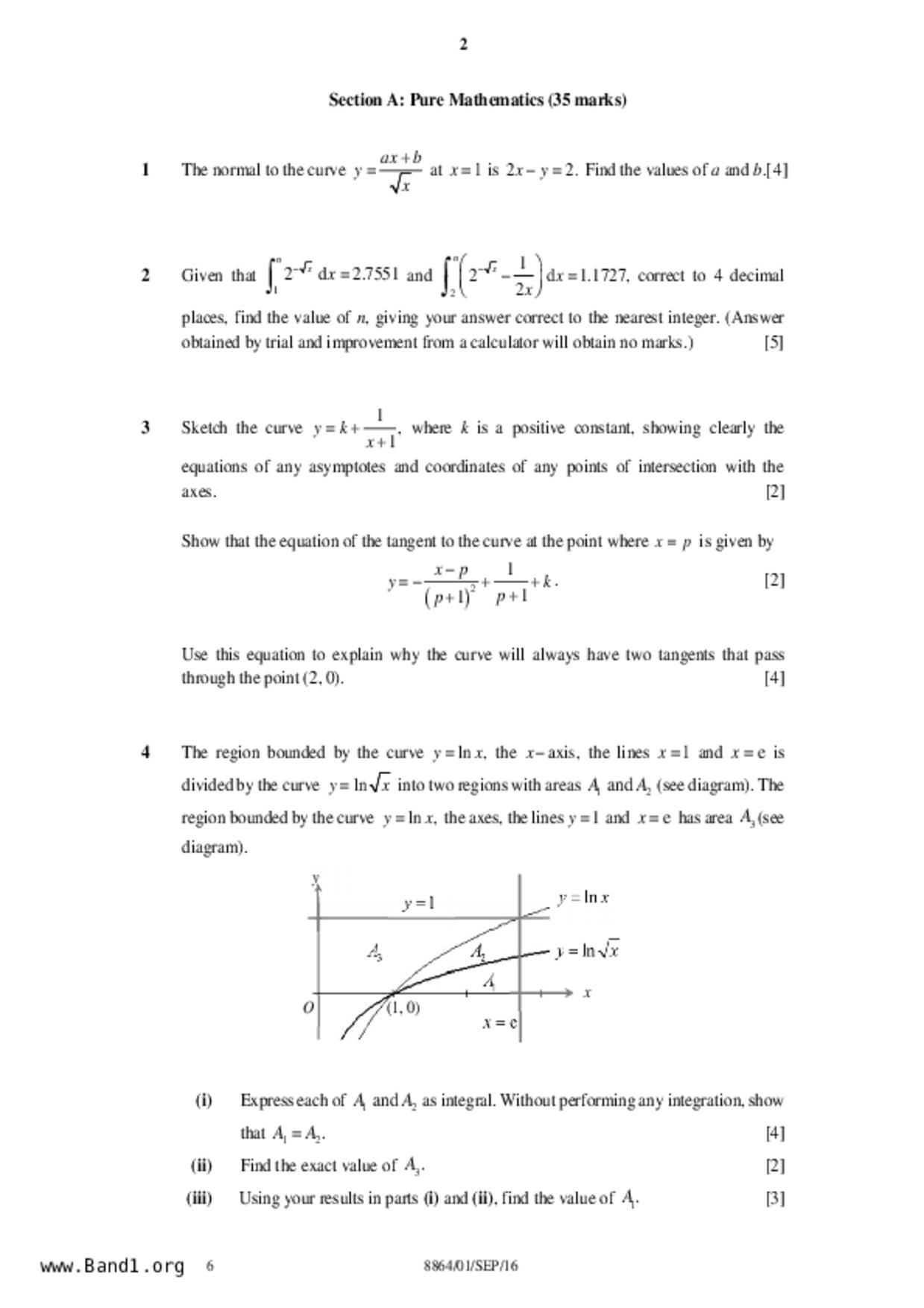 JC2Maths試卷