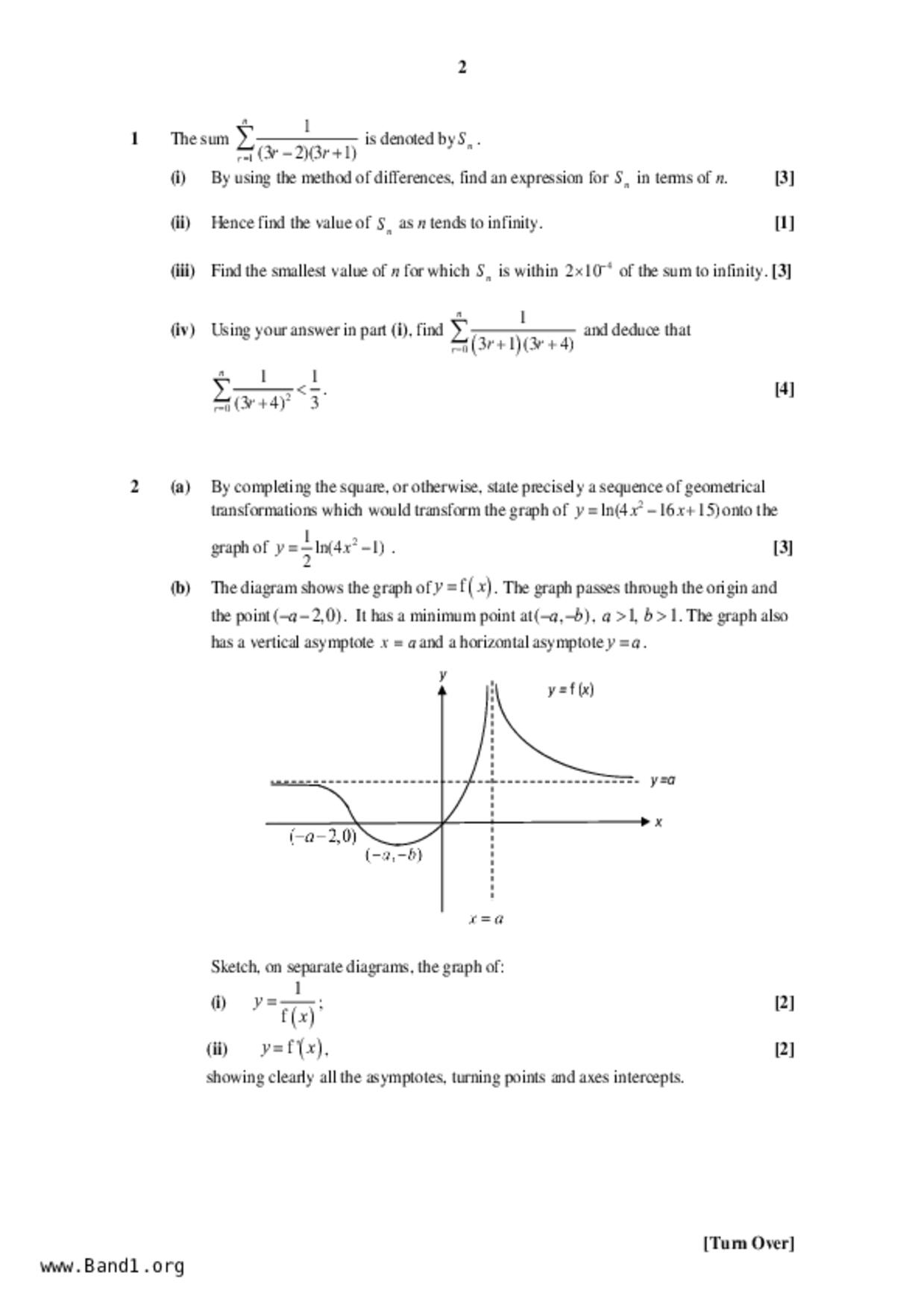 JC2Maths試卷