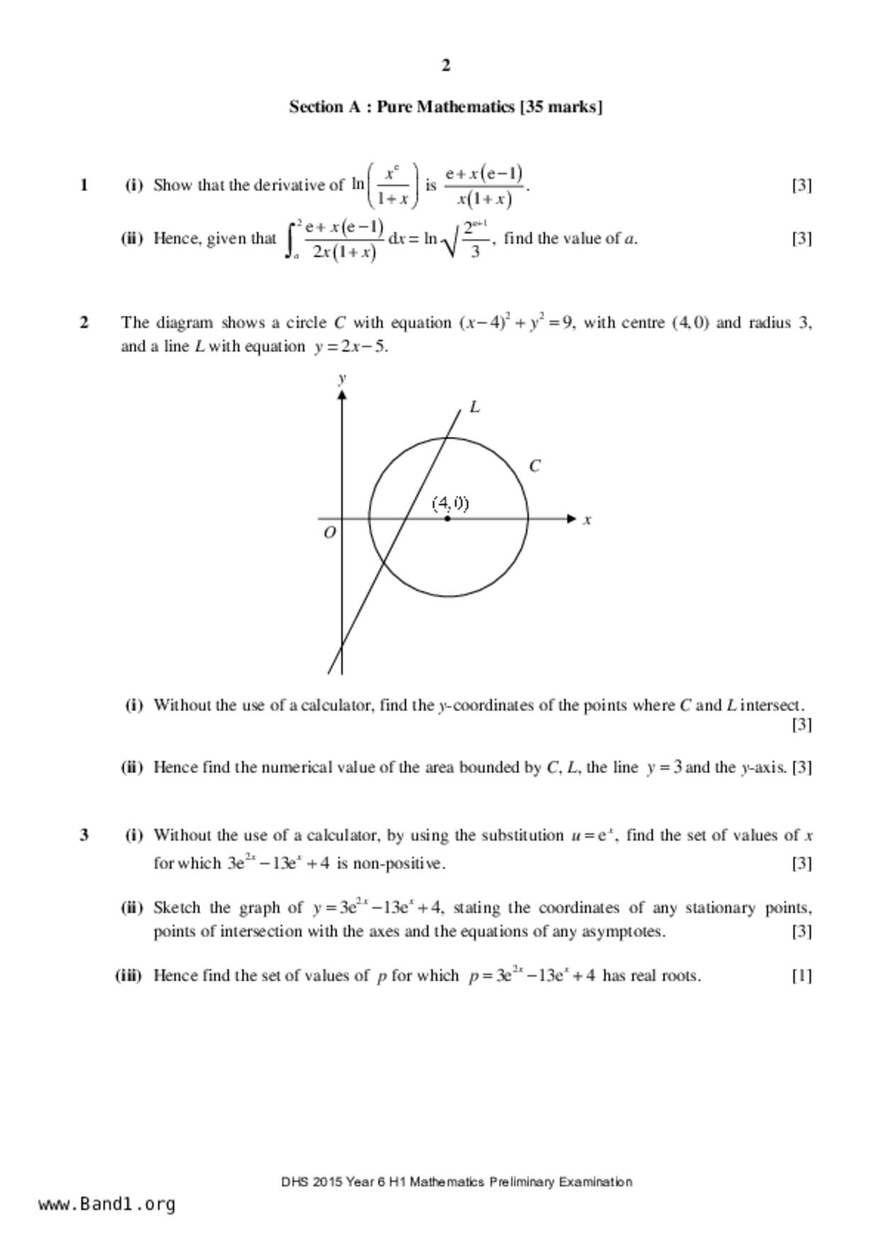 JC2Maths試卷