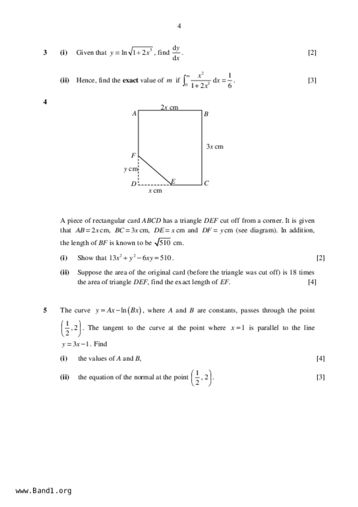 JC2Maths試卷