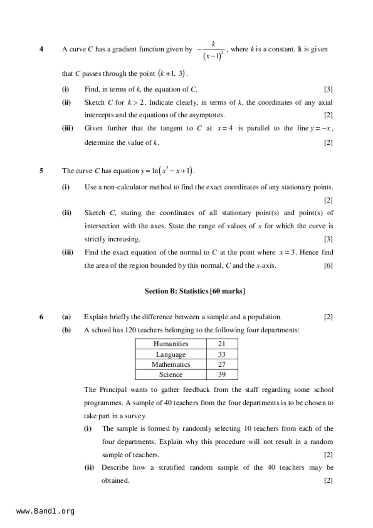 JC2Maths試卷
