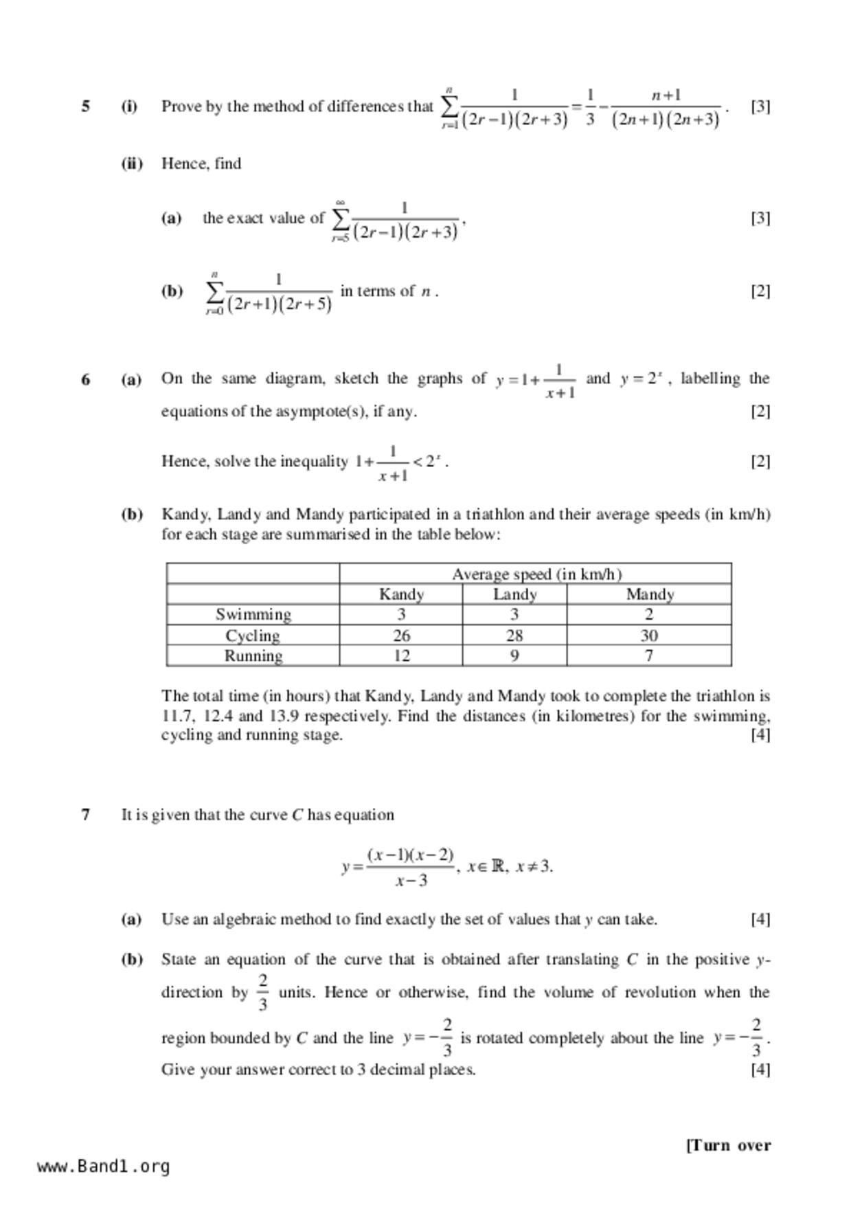 JC2Maths試卷
